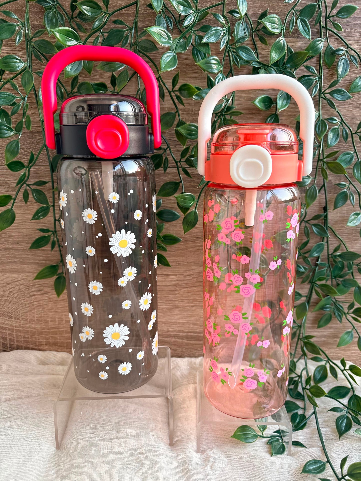 Flower Water Bottle