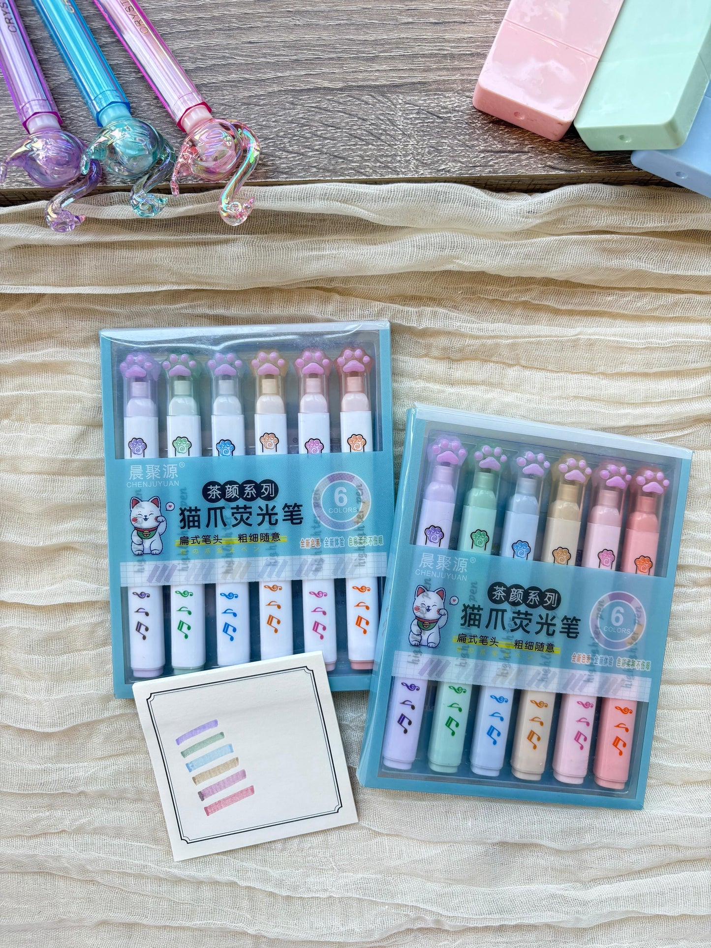 Cat paw Highlighters
