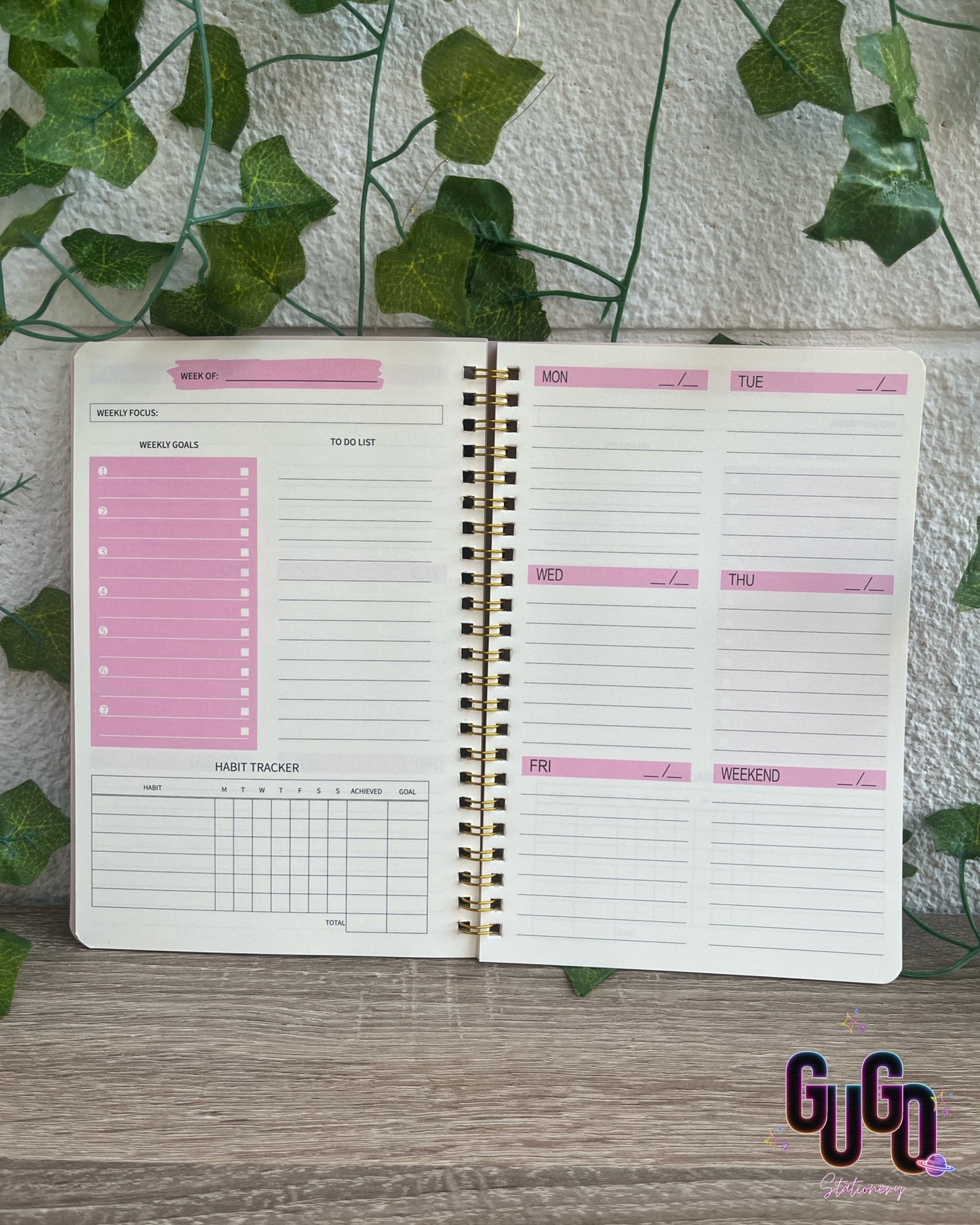 Weekly planner