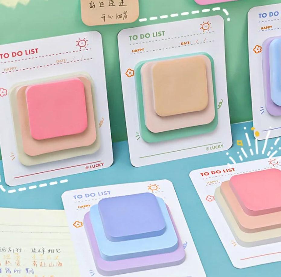 Sticky notes & Memo Paper – Gugo Stationery
