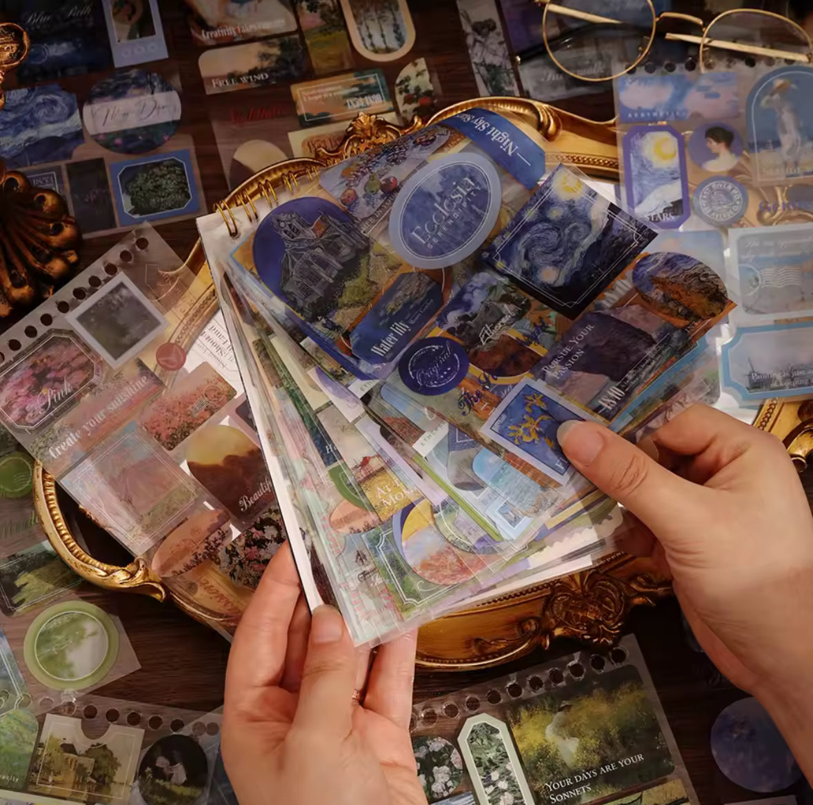 Stickers & Material paper