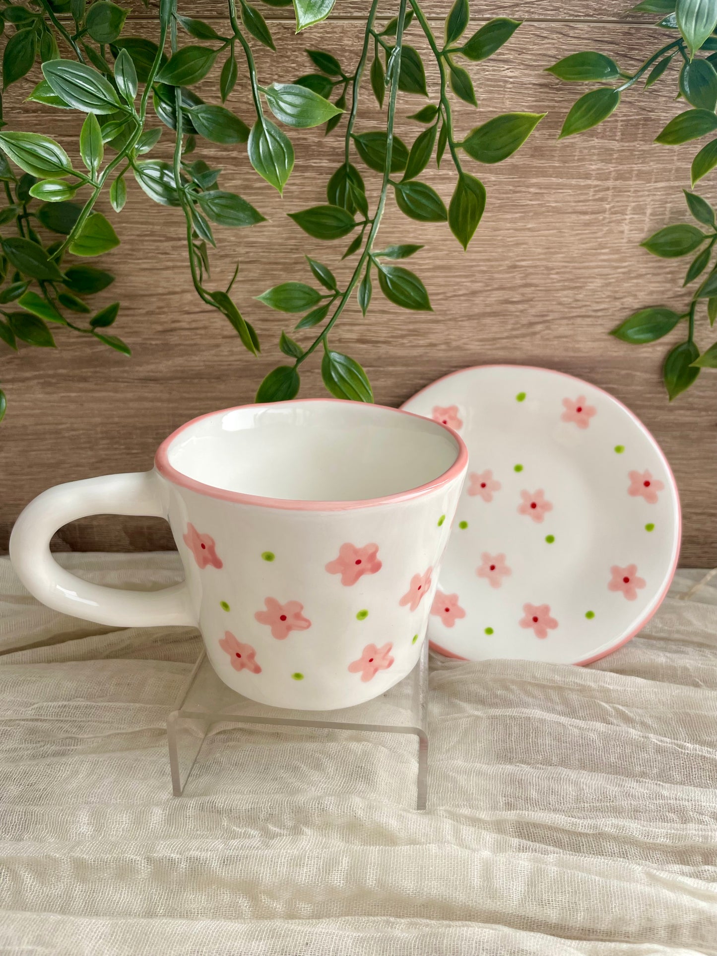 Flowery Mugs