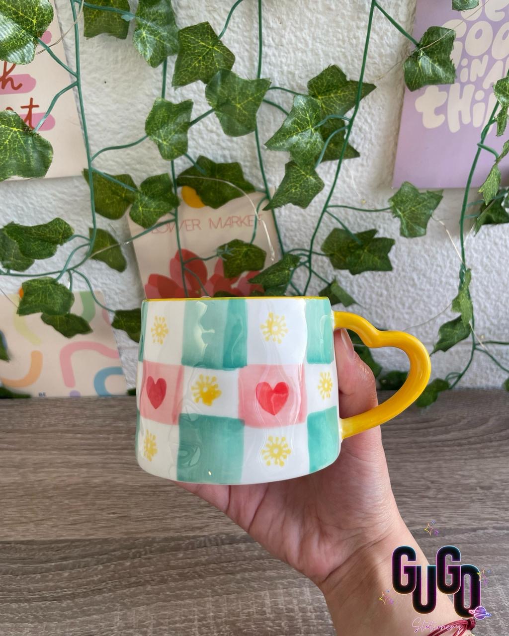 Painted Ceramic Mug