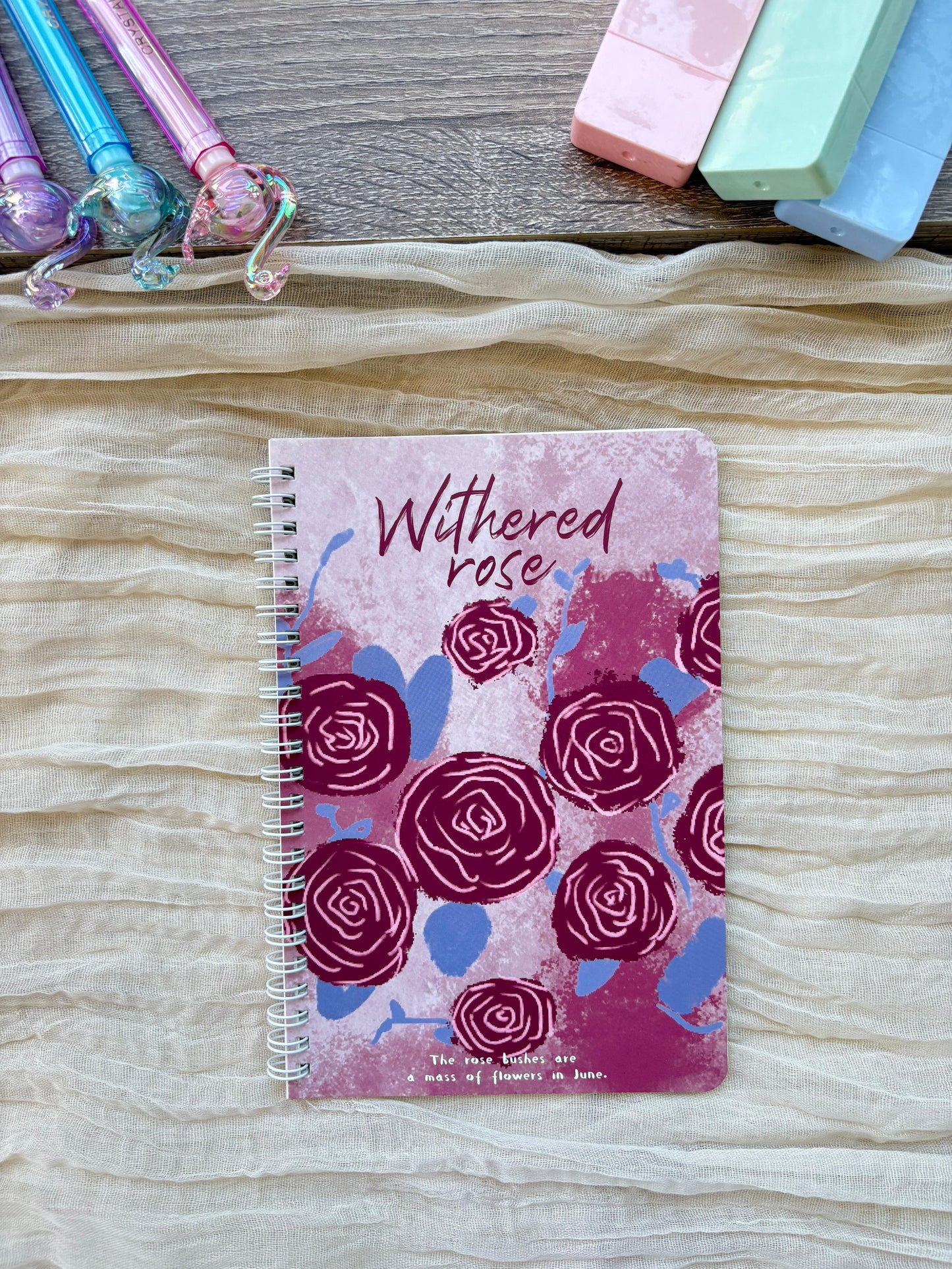 Rose Notebook