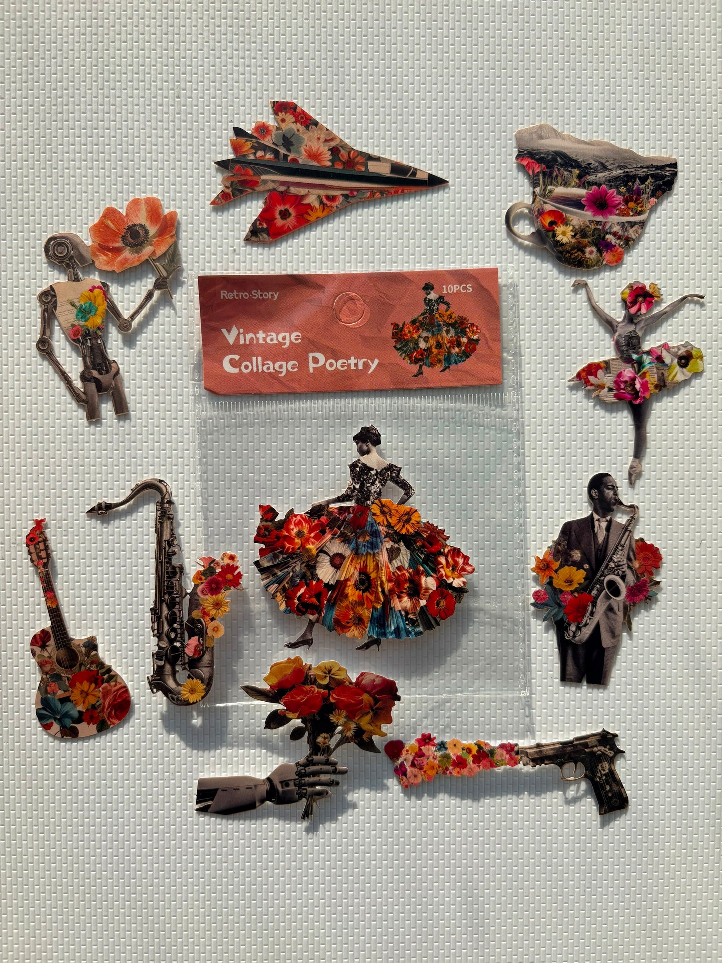 Vintage Collage Poetry