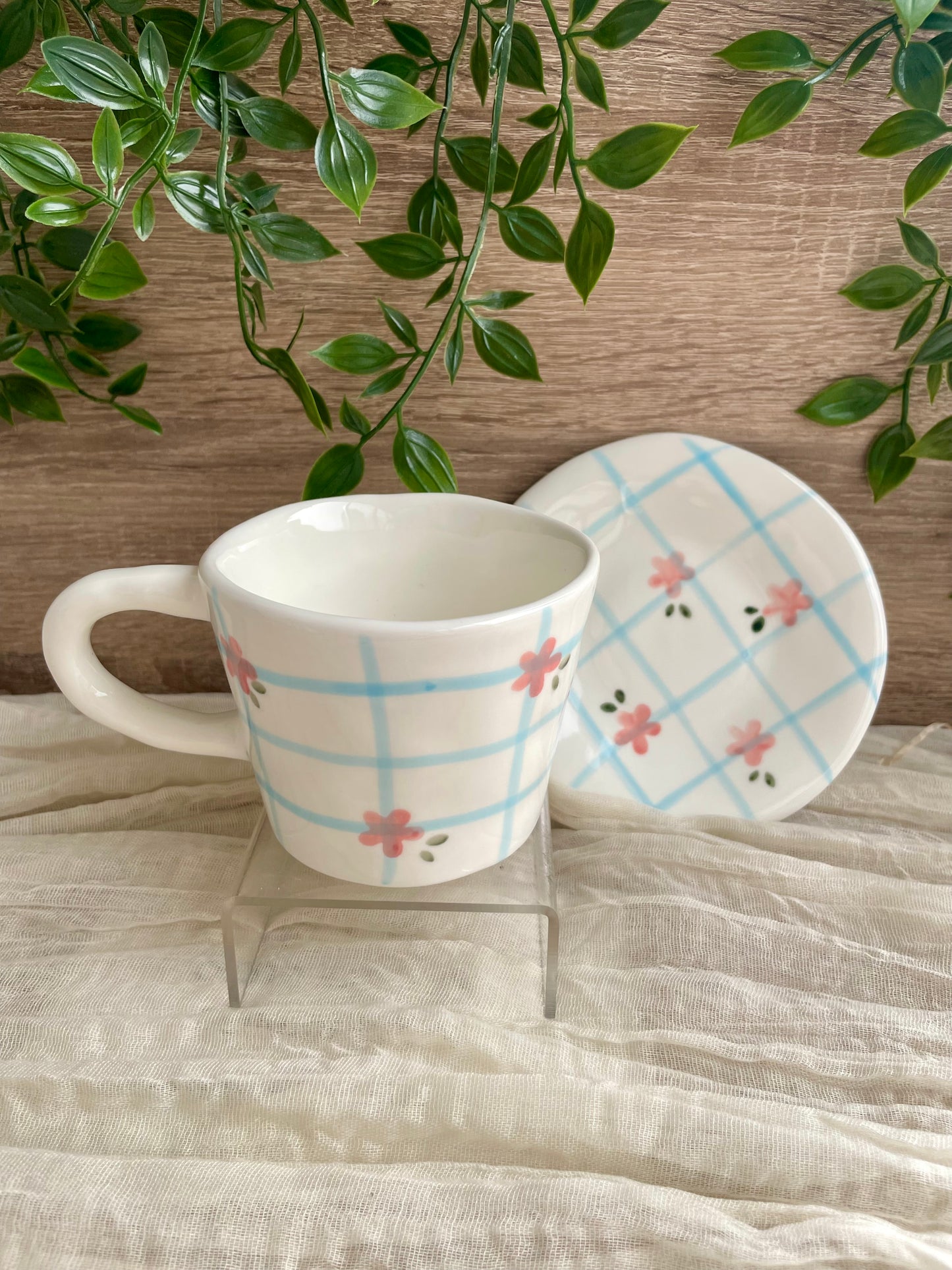 Flowery Mugs