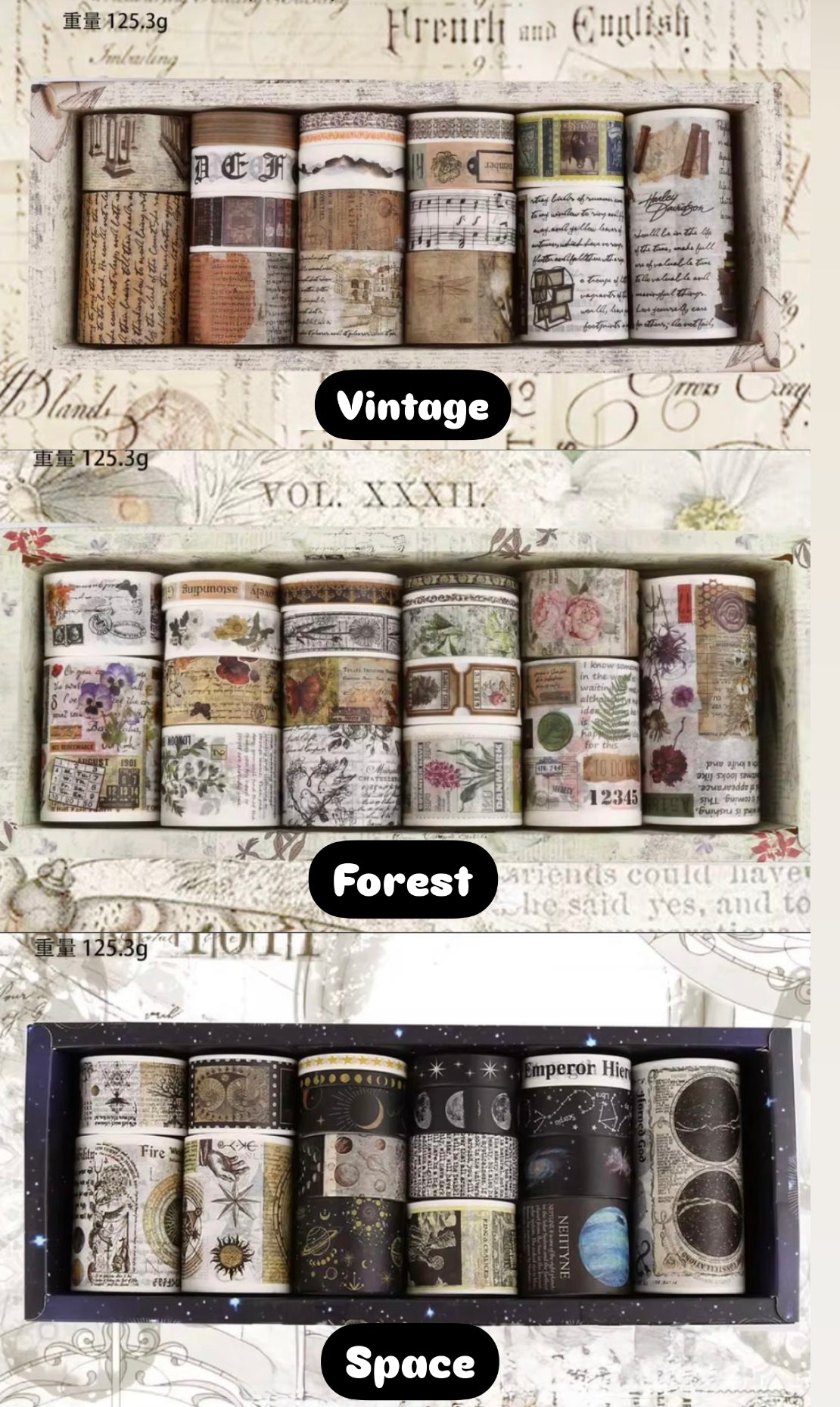 Washitape set