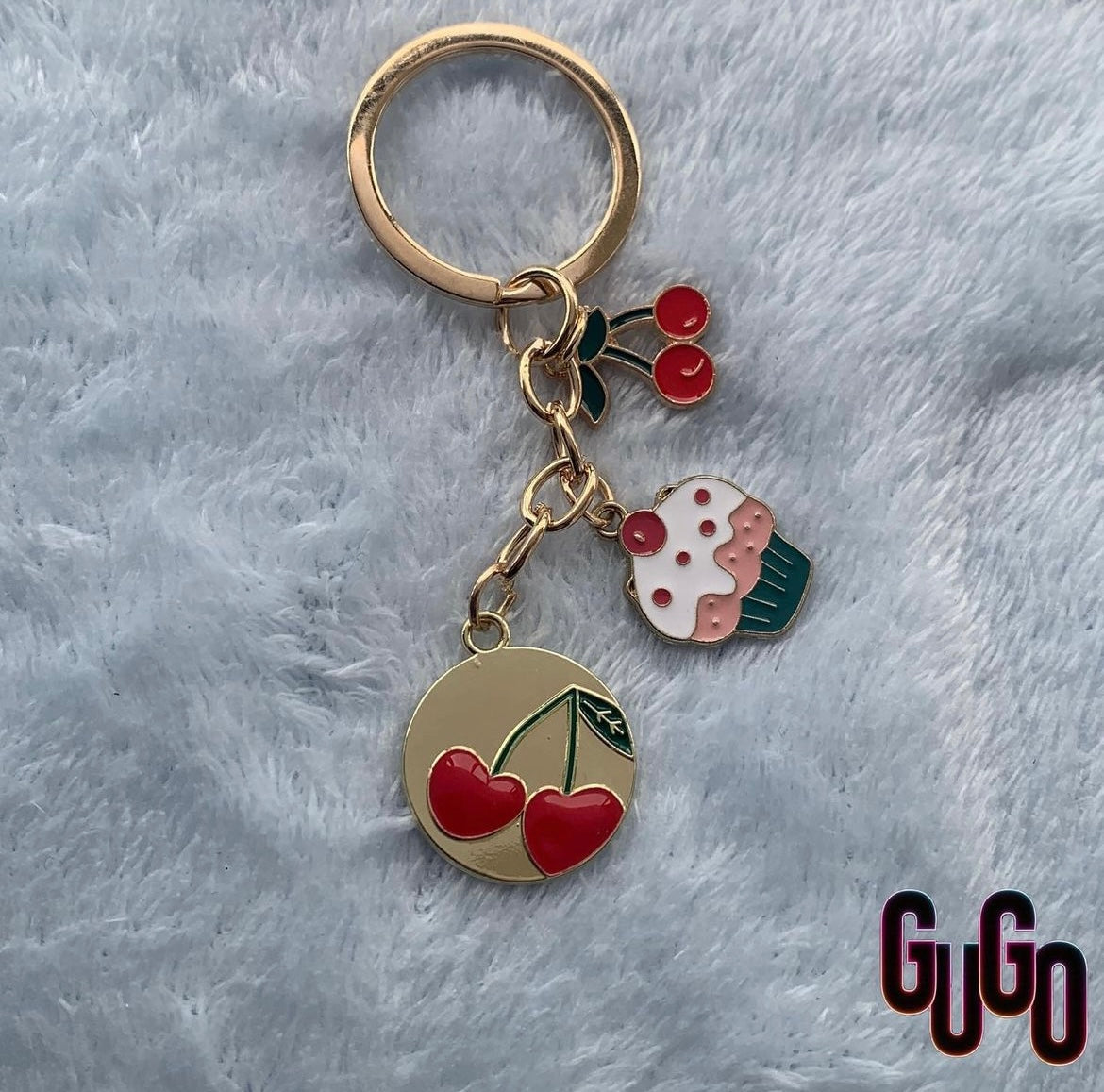 Cherry Keychain
