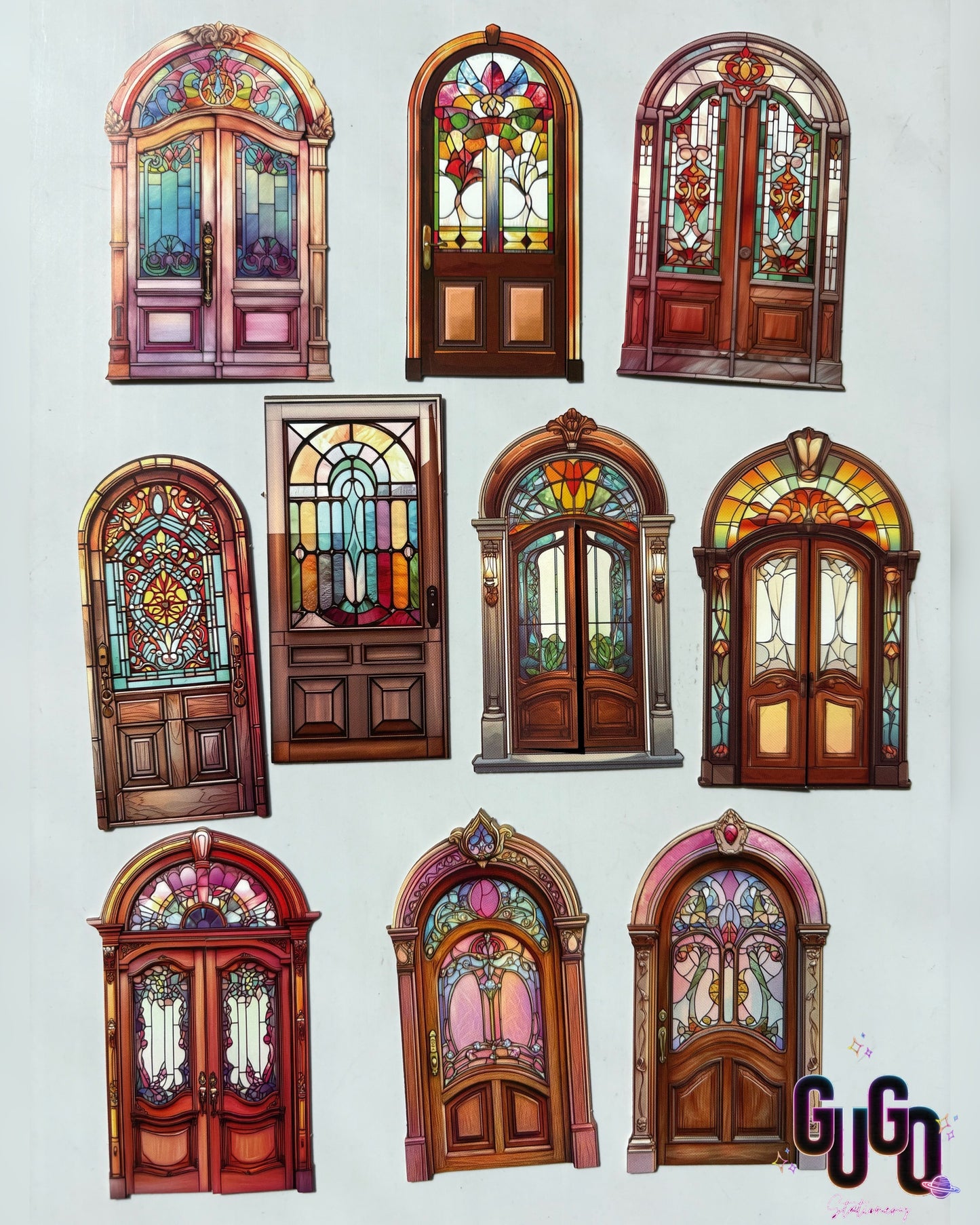 Door material paper