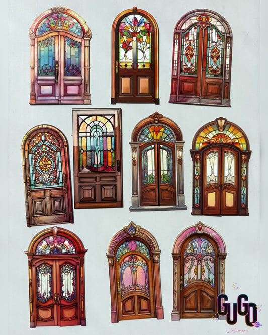 Door material paper