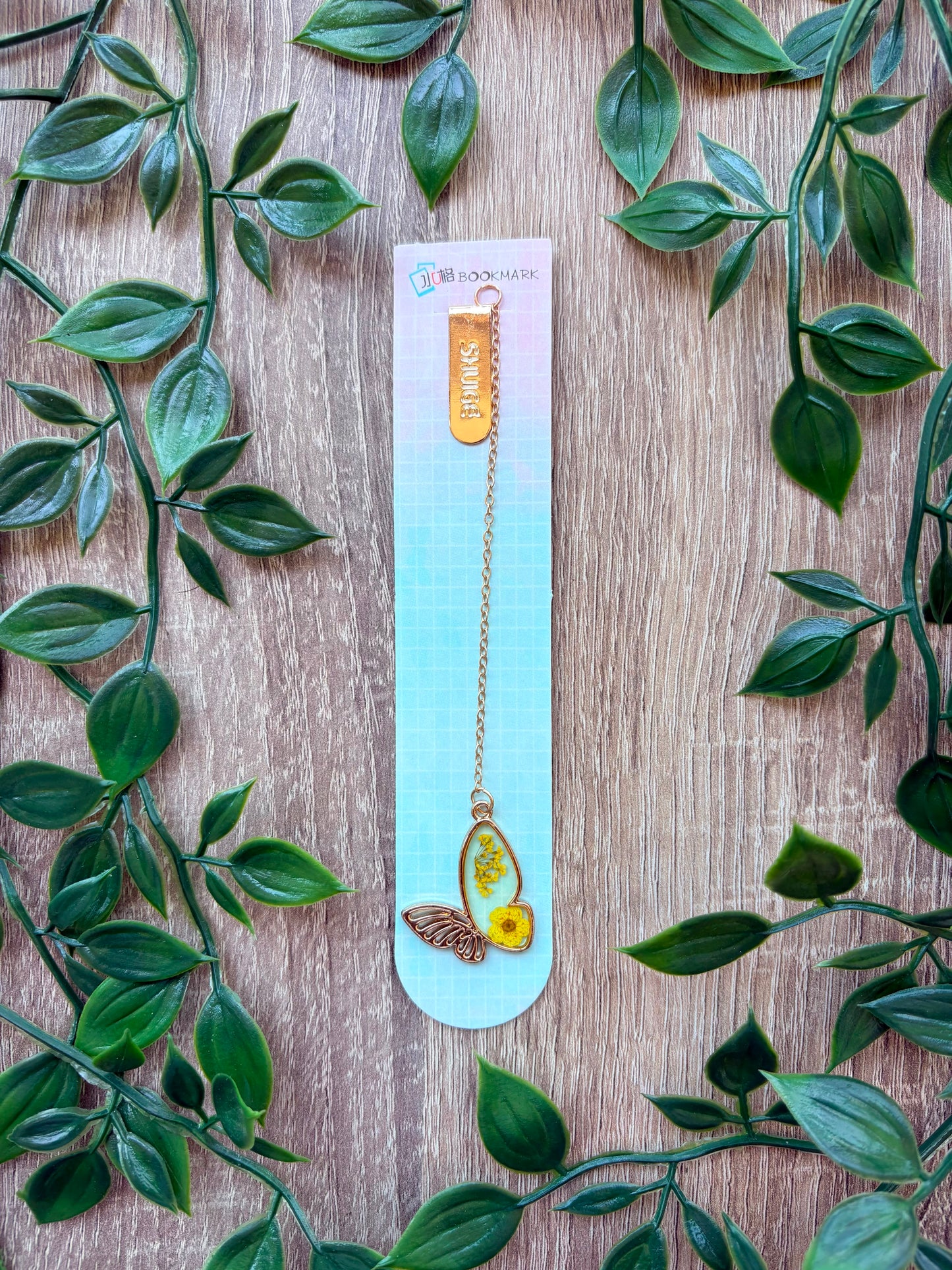 Butterfly Embossed Bookmark