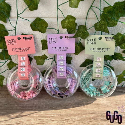 Pins and Paper clip set