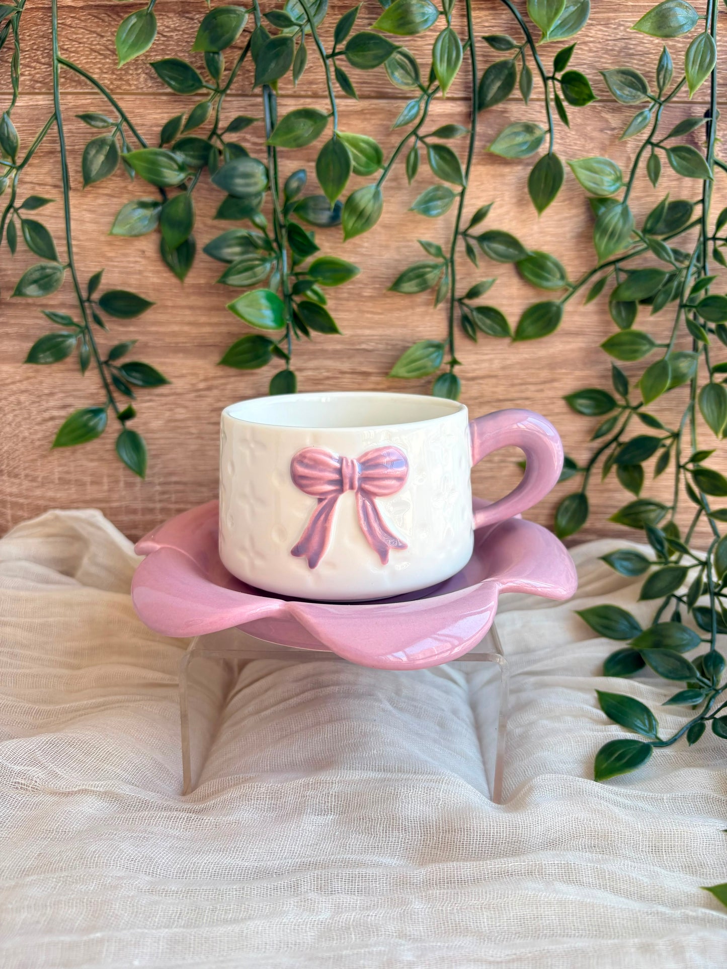 Ceramic Bow Mug
