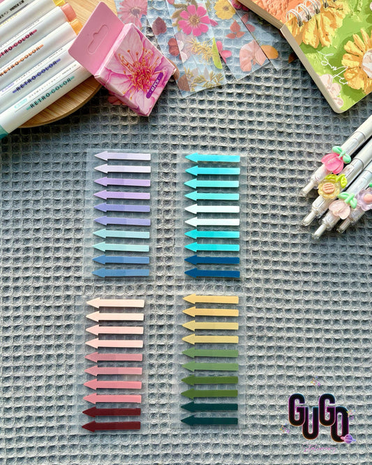 Sticky Arrow tabs