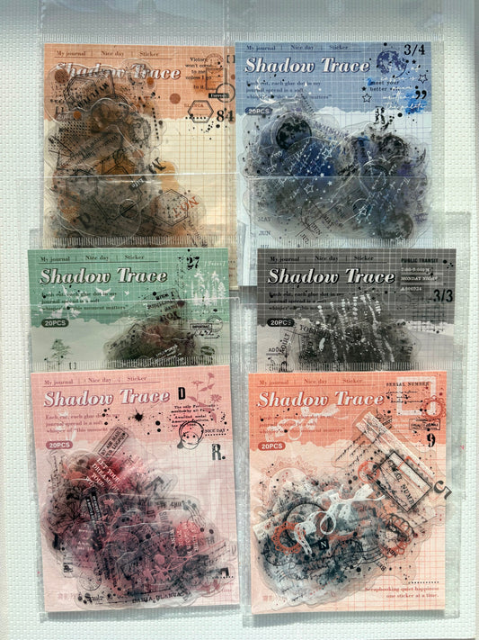 Shadow Trace Stickers