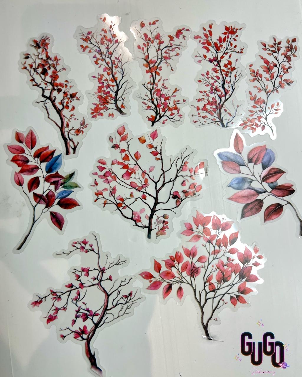 Branch and Leaf Sticker Pack