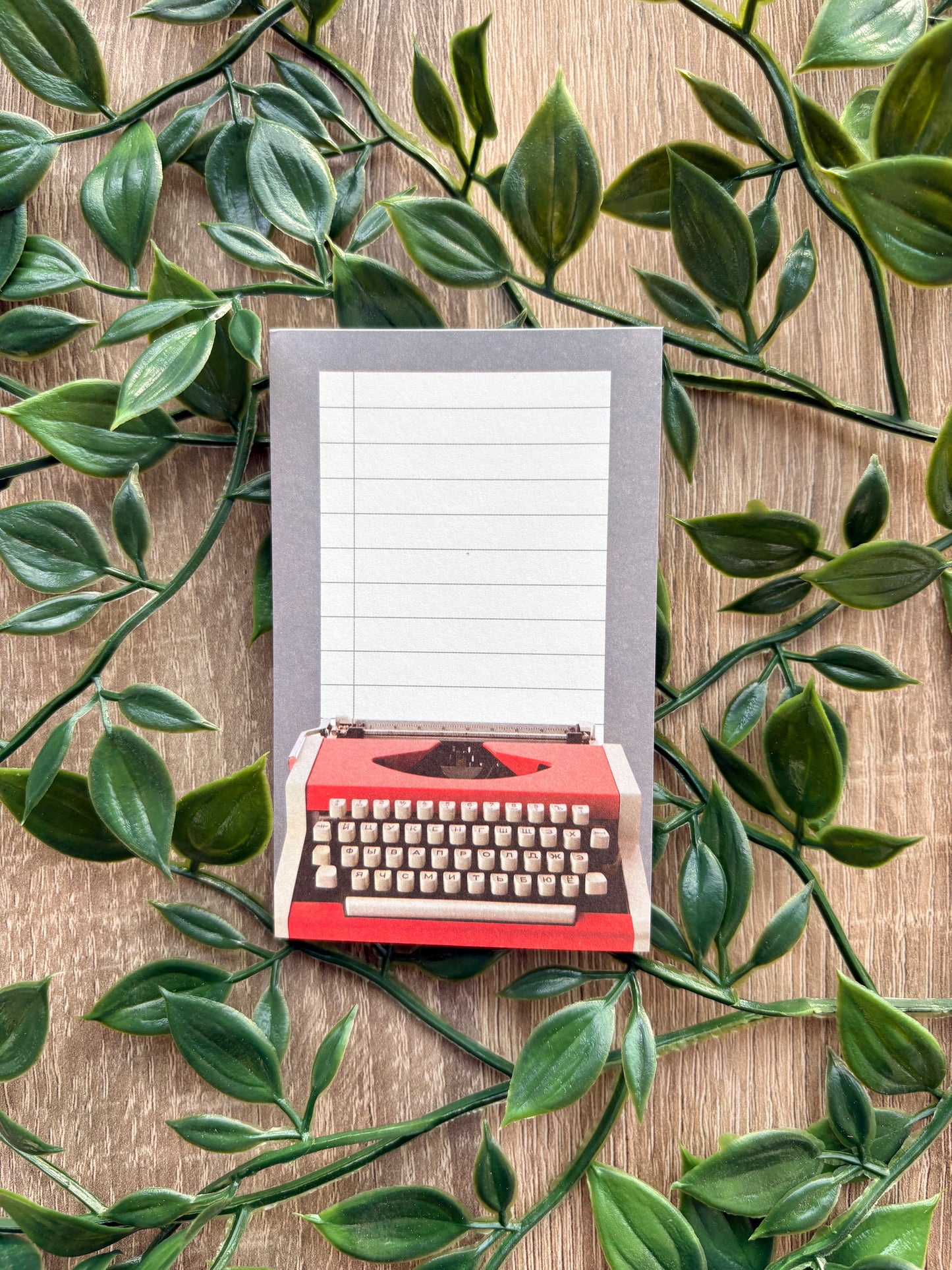 Typewriter Memopad