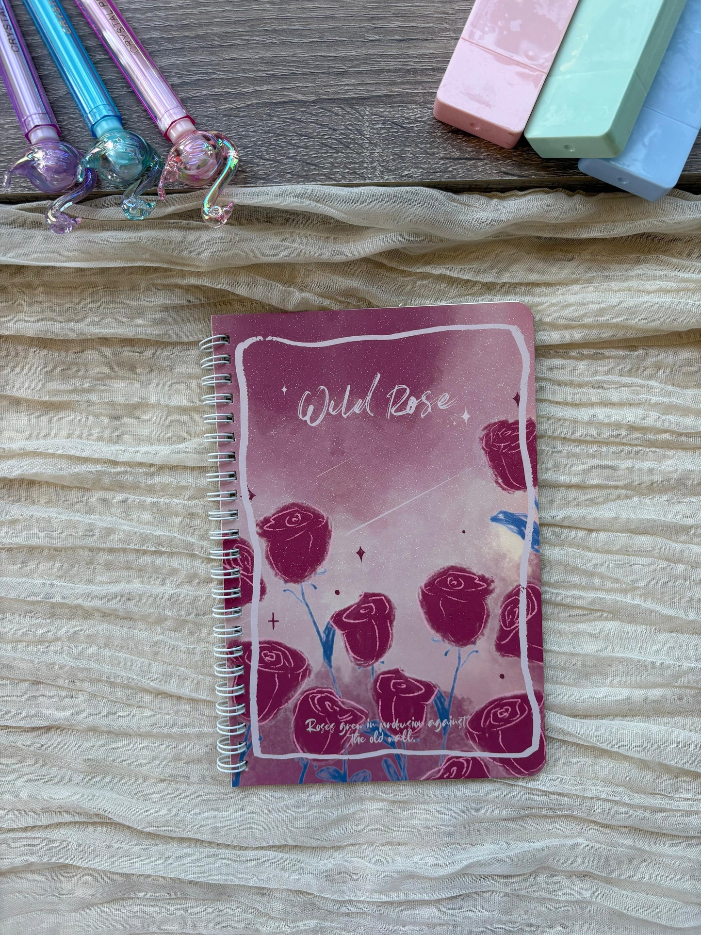 Rose Notebook