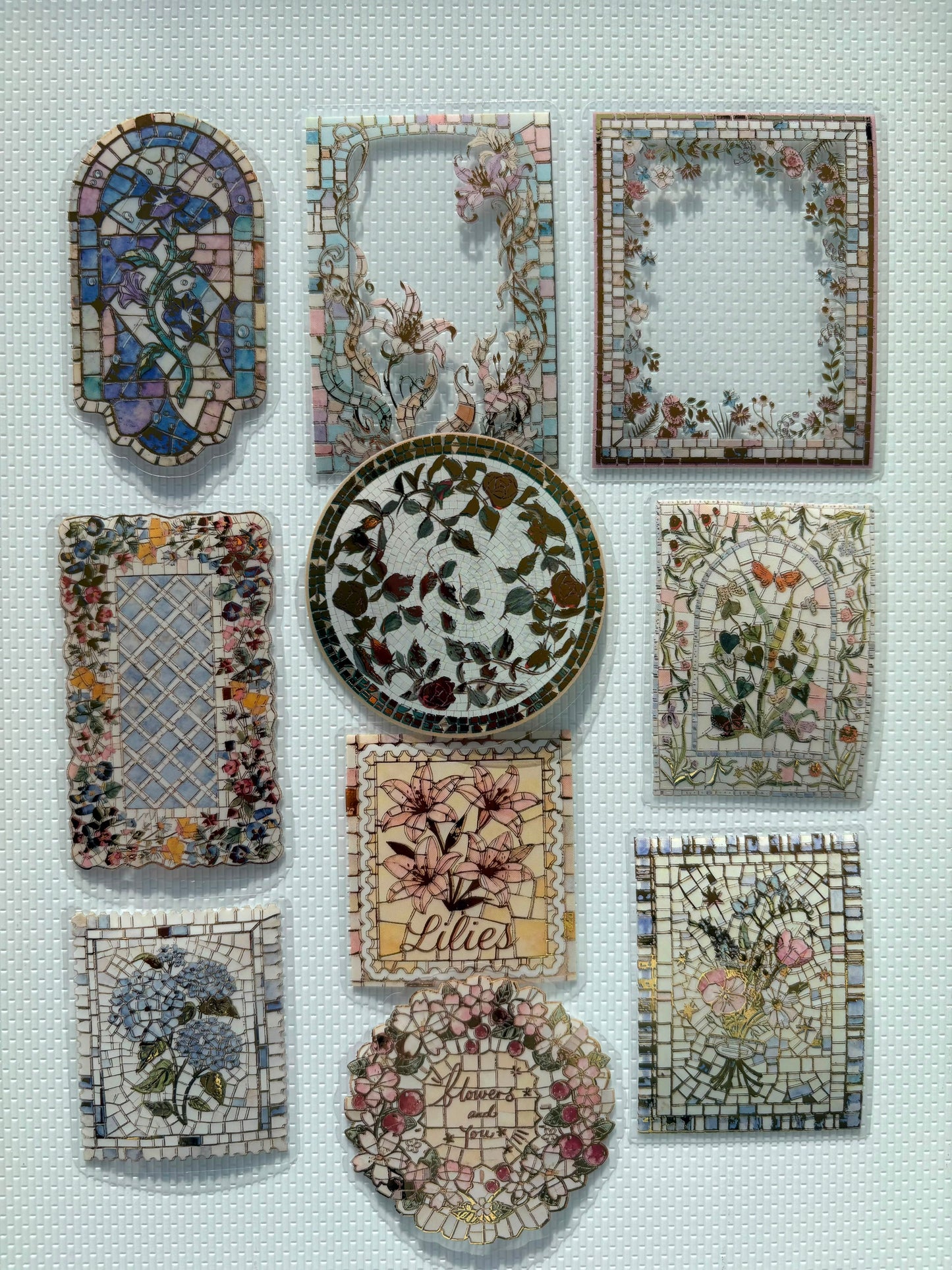 Mosaic Style Stickers