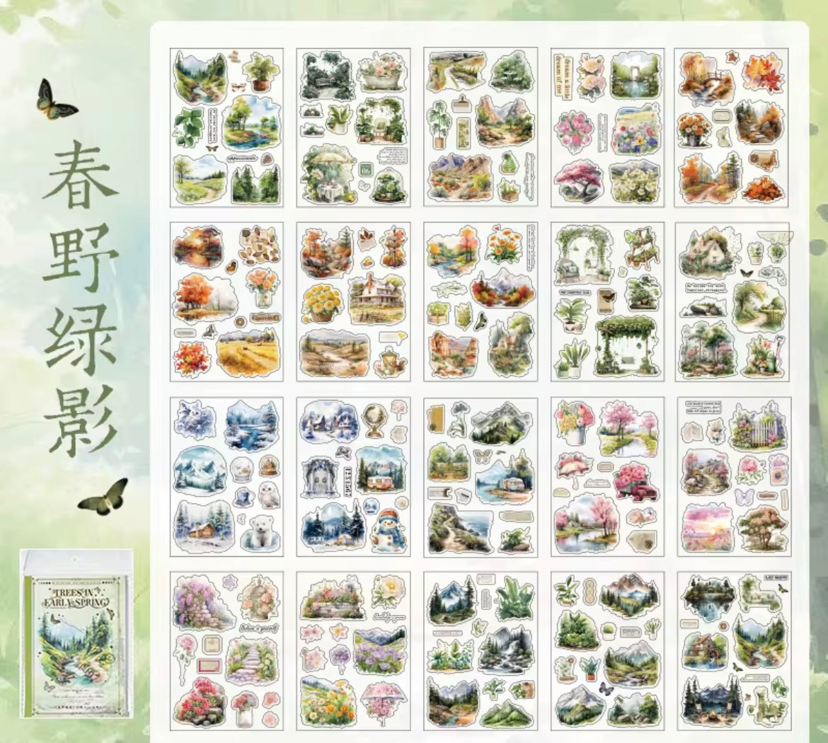 Fairy Spring Sticker Booklet