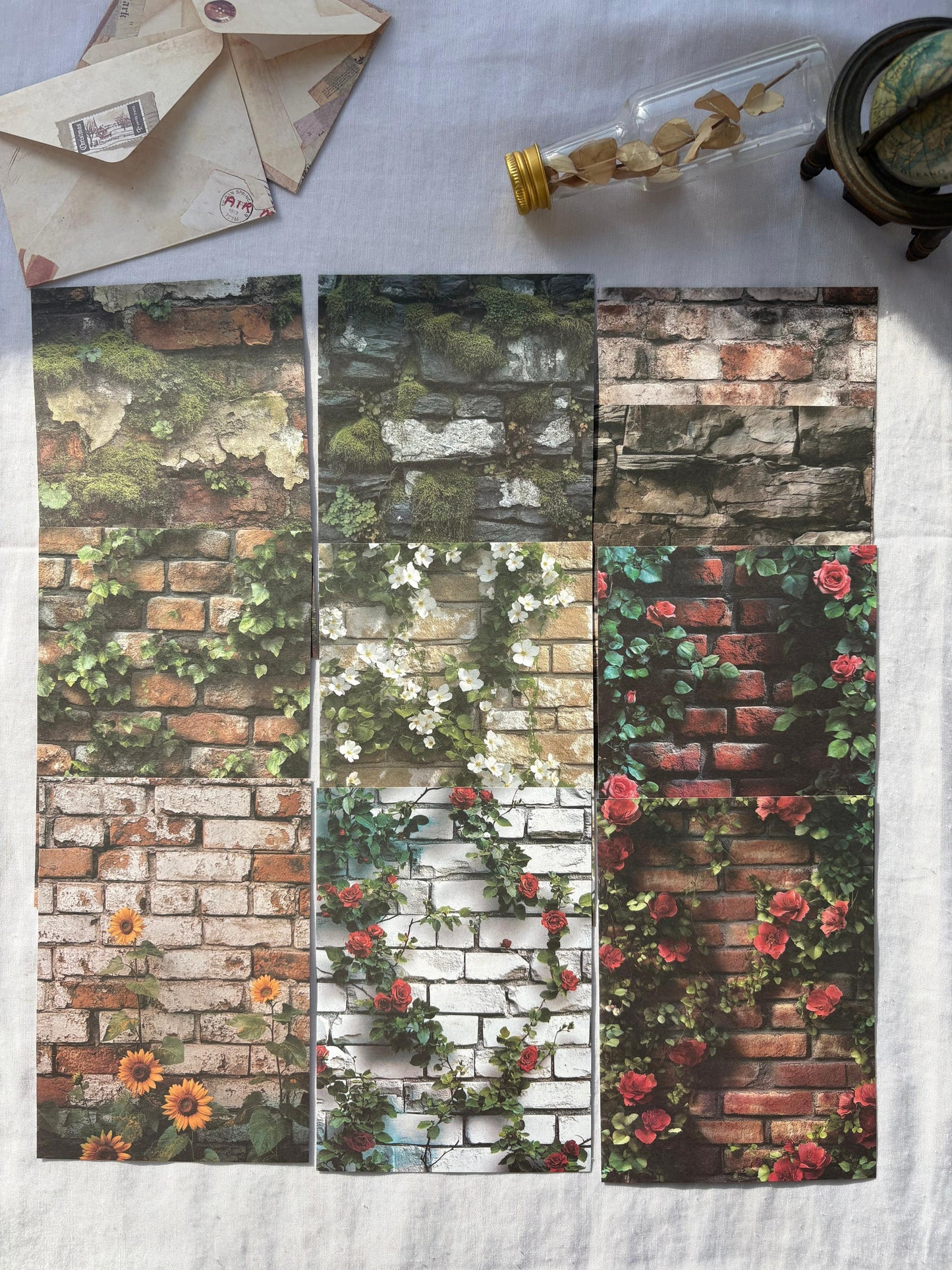 Vintage Material Paper