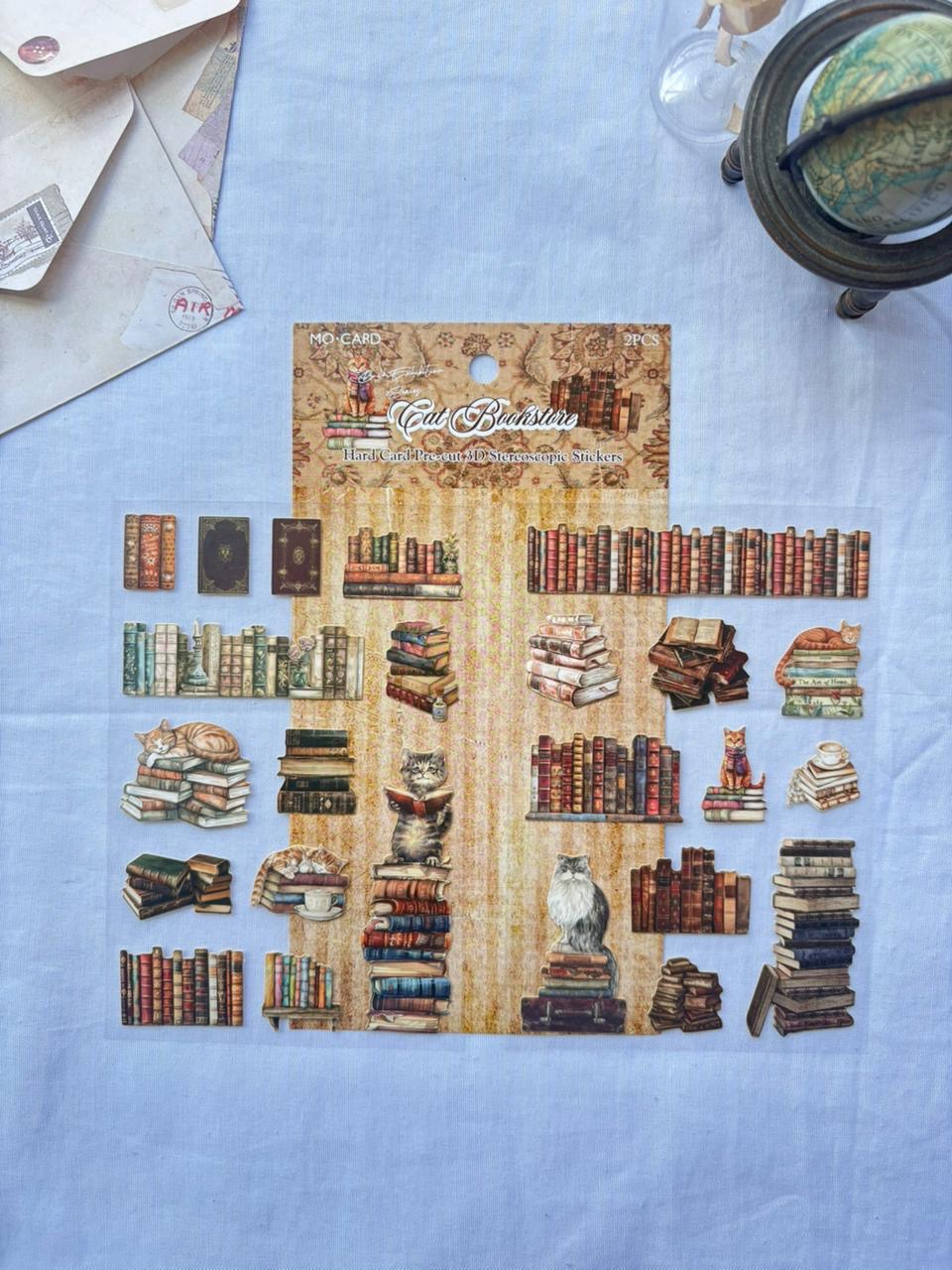 3D Card Book Stickers