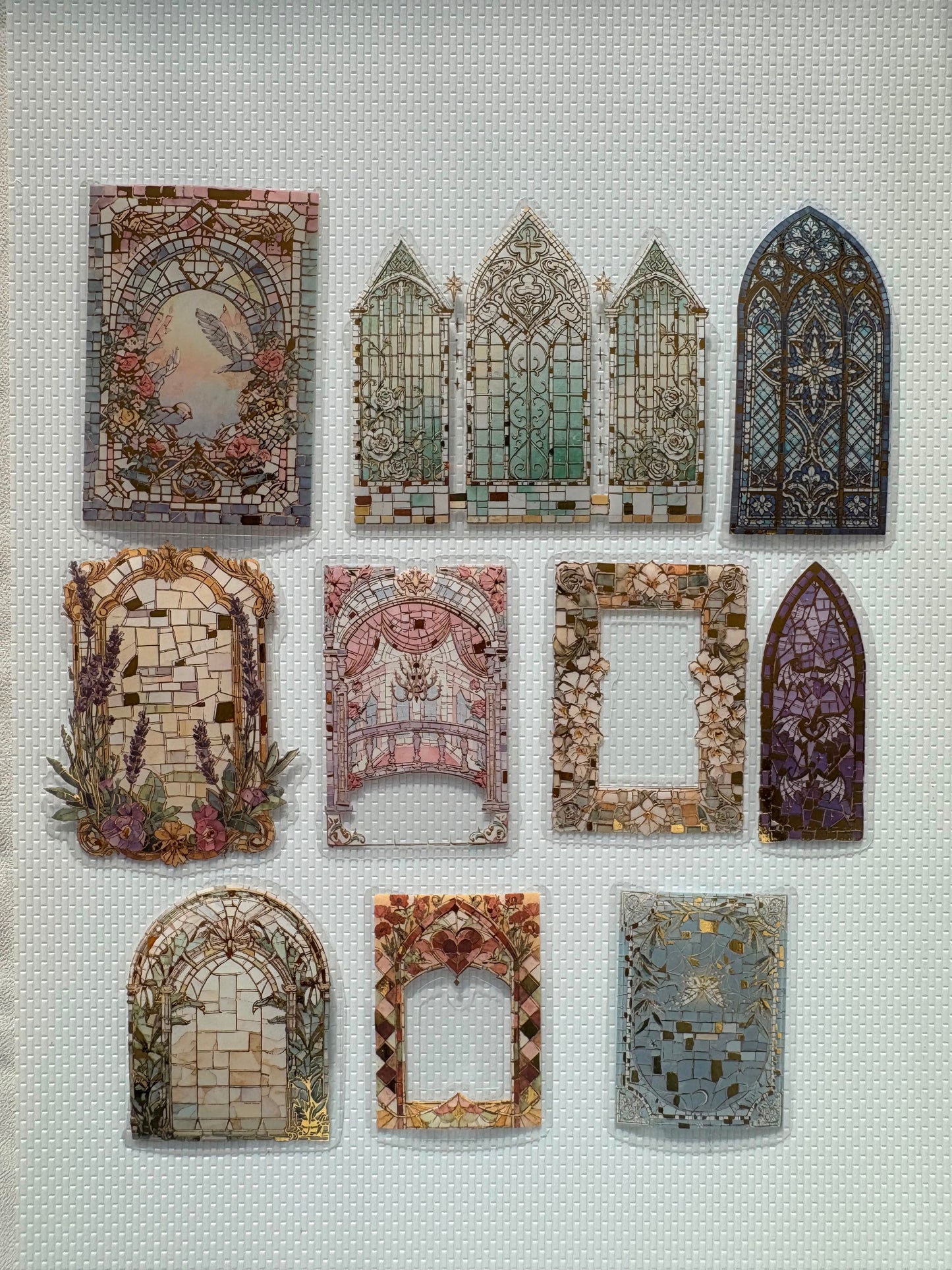 Mosaic Style Stickers