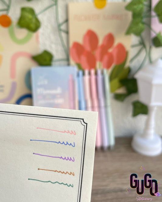 Colorful pen sets