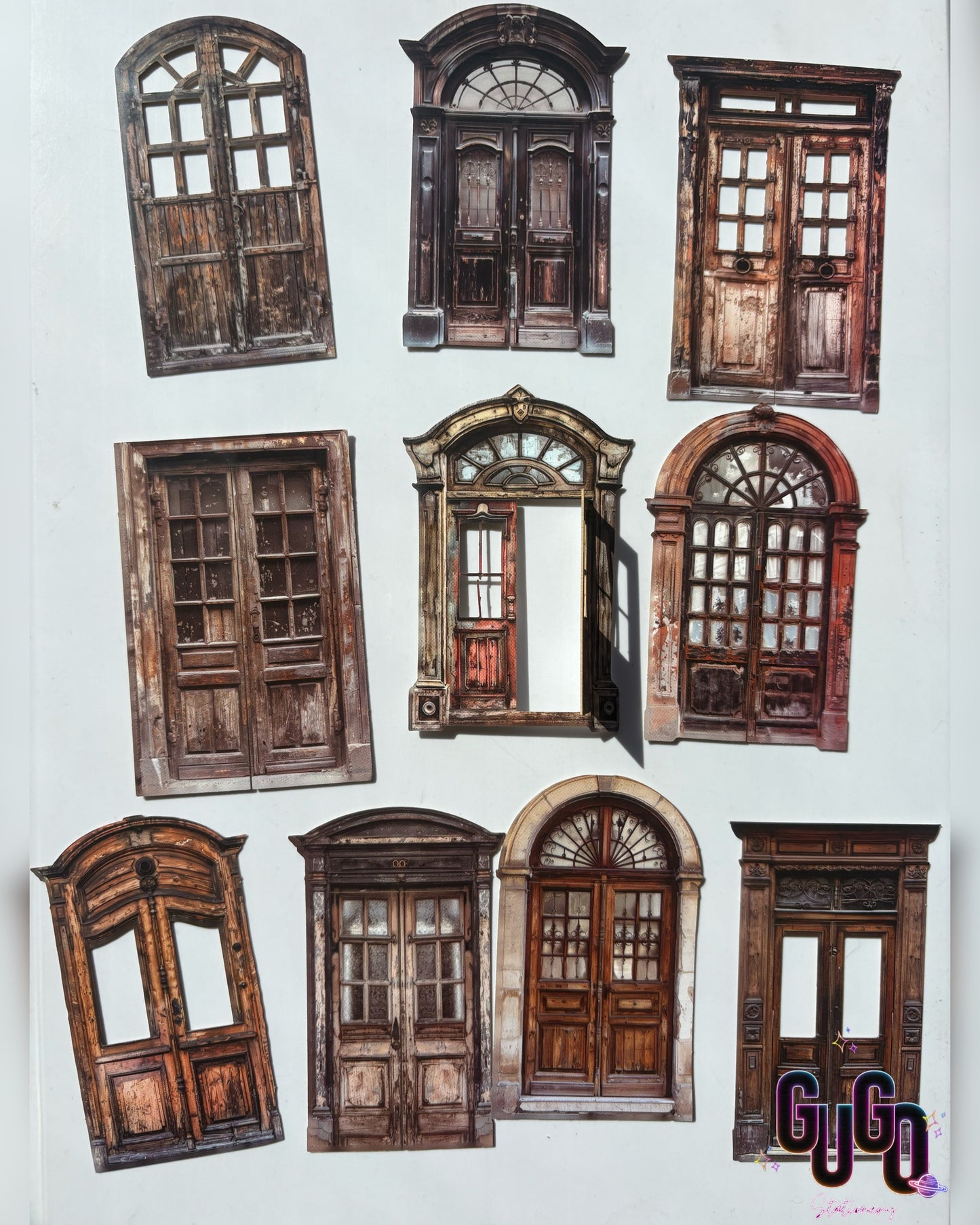 Door material paper