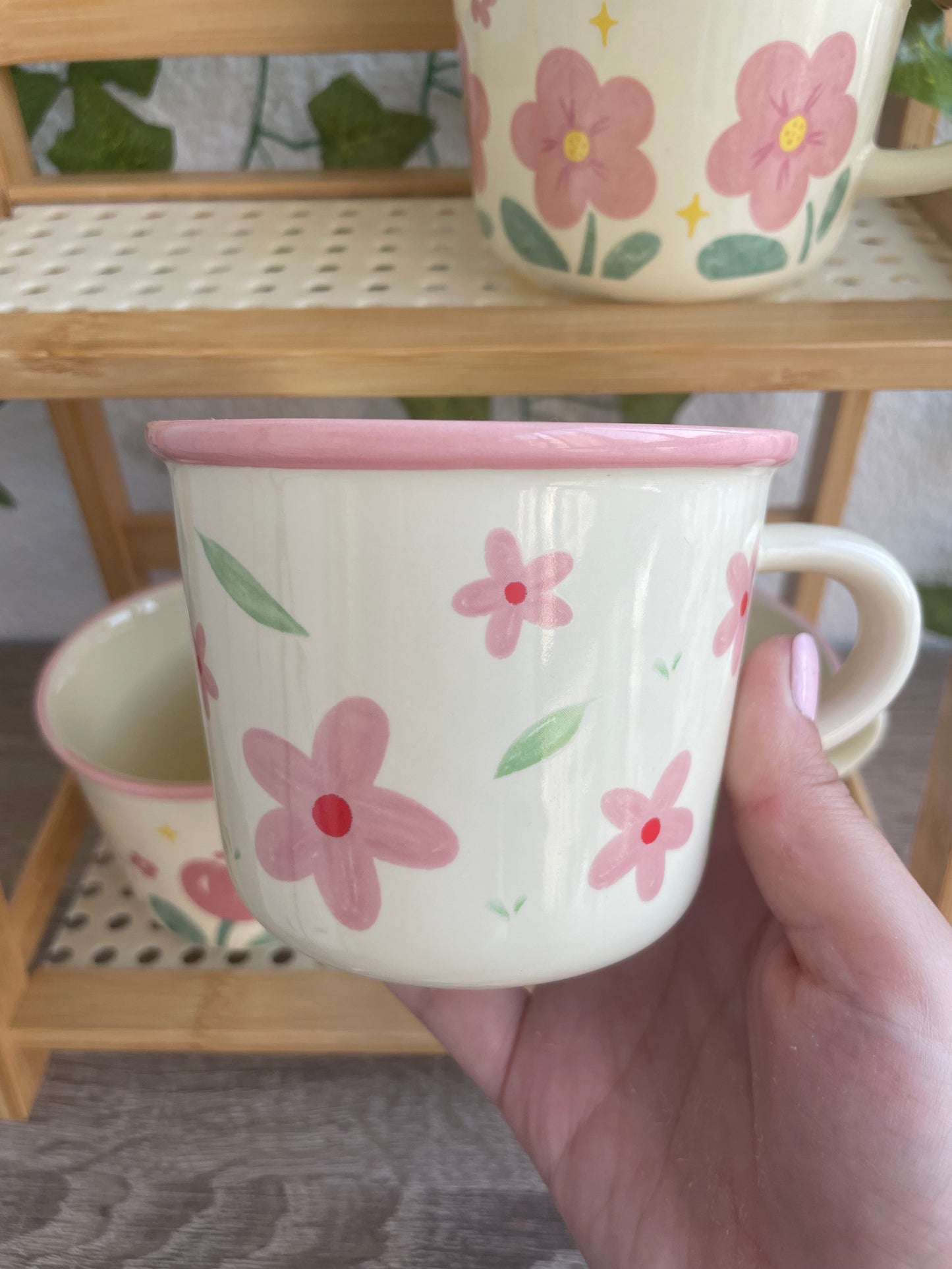 Flower Ceramic Mug