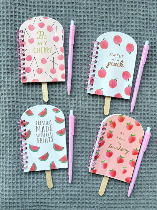 Mini Ice cream notebook