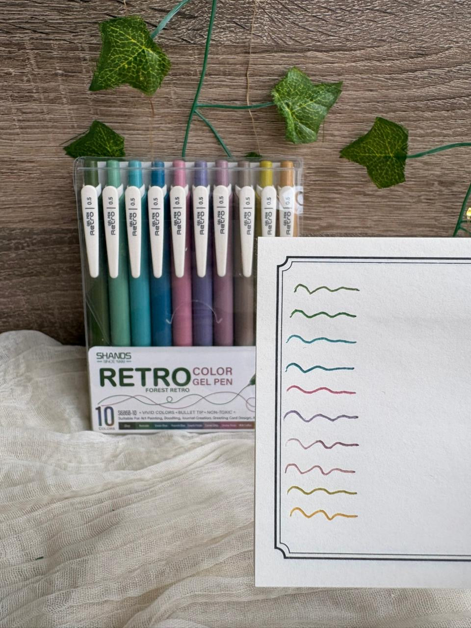 Retro Color Gel Pen