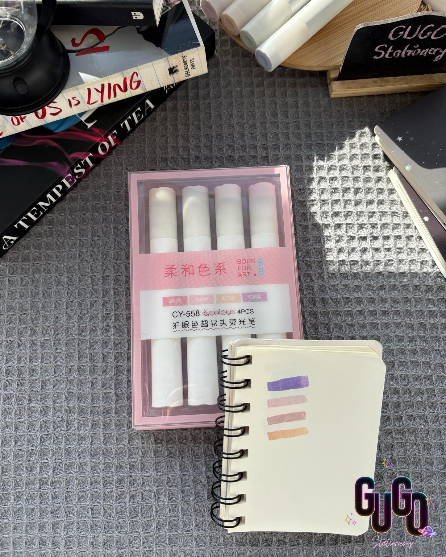 4pcs Set Highlighter