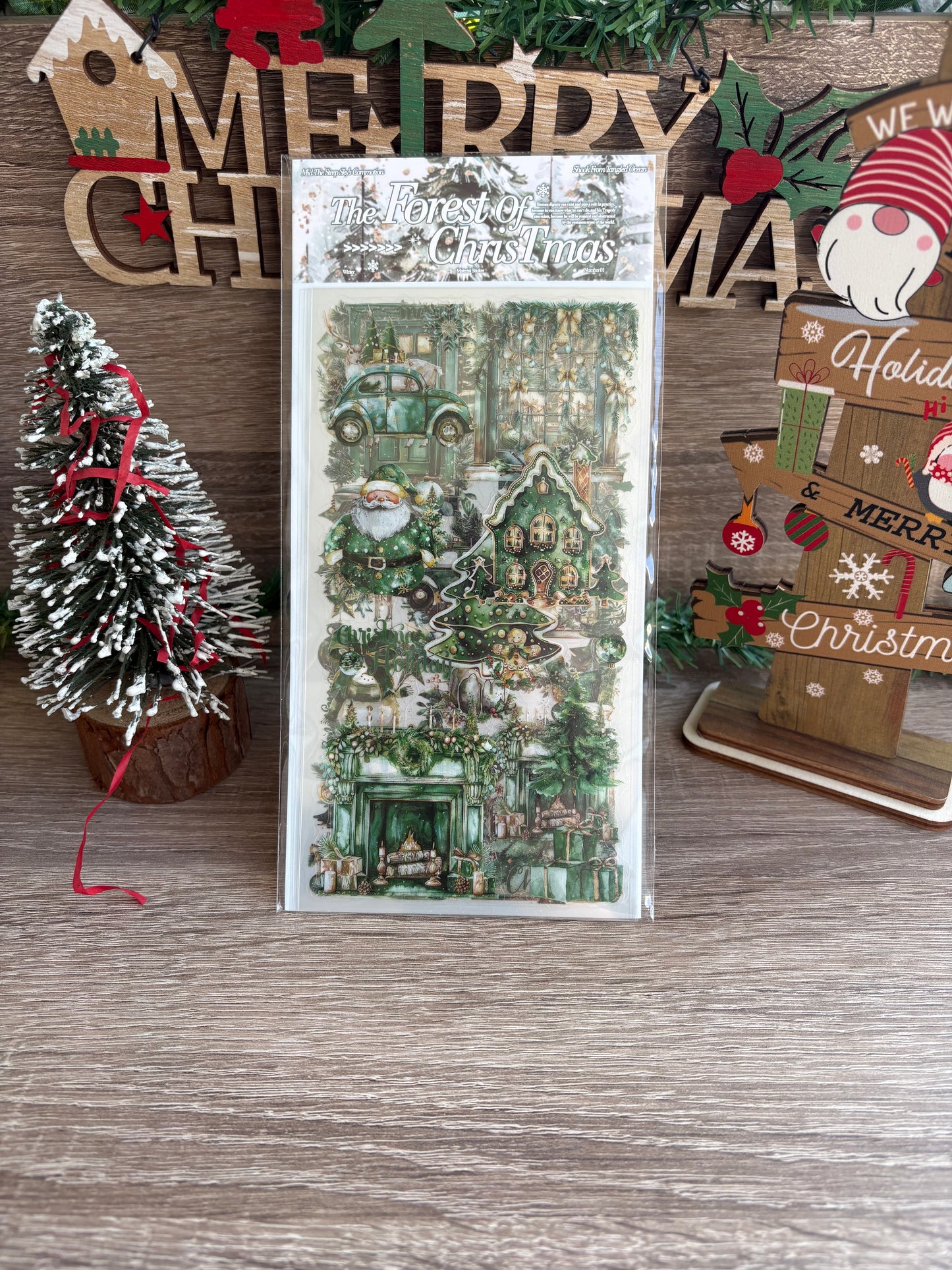 Christmas stickers 6 sheets