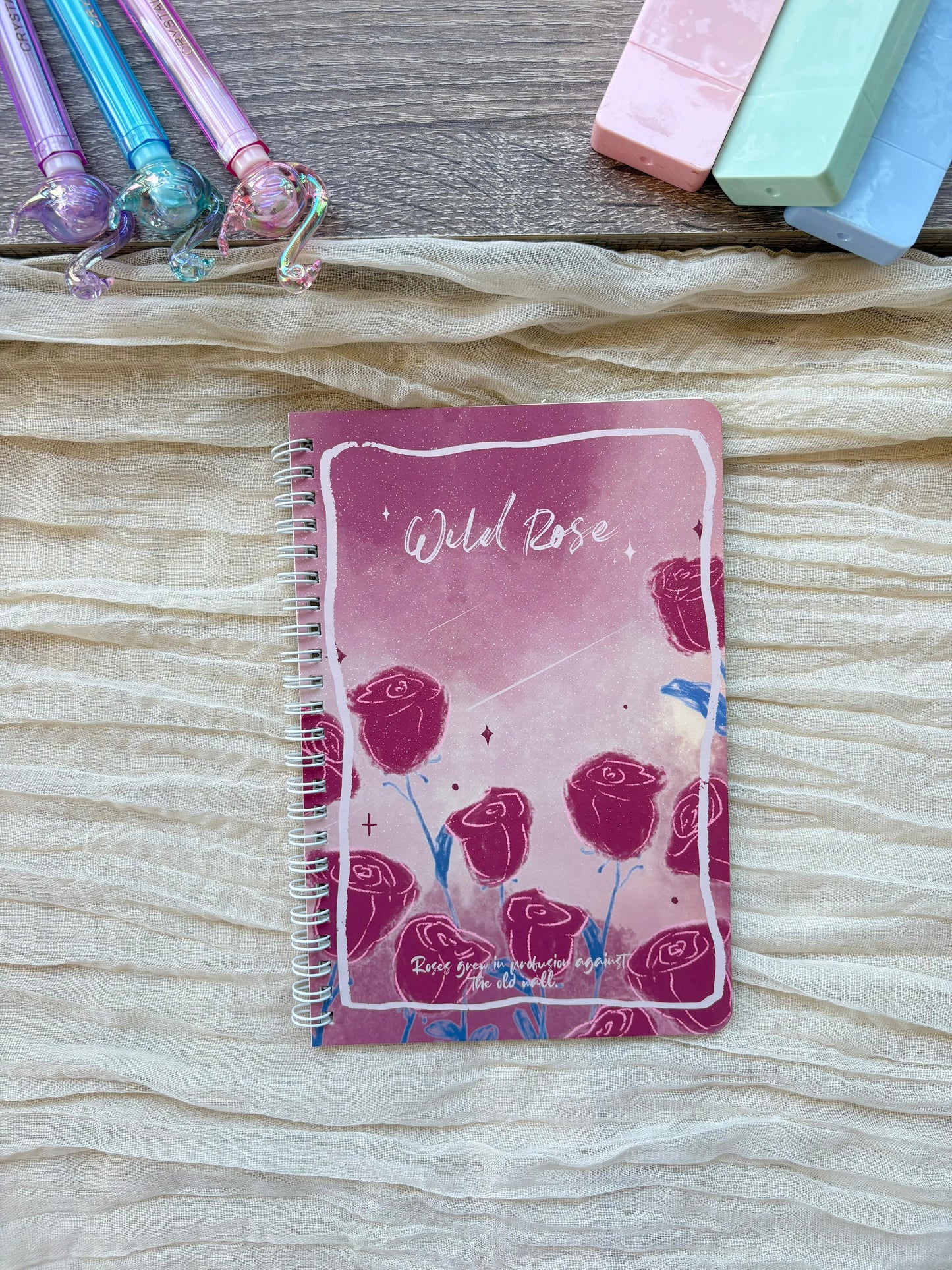 Rose Notebook