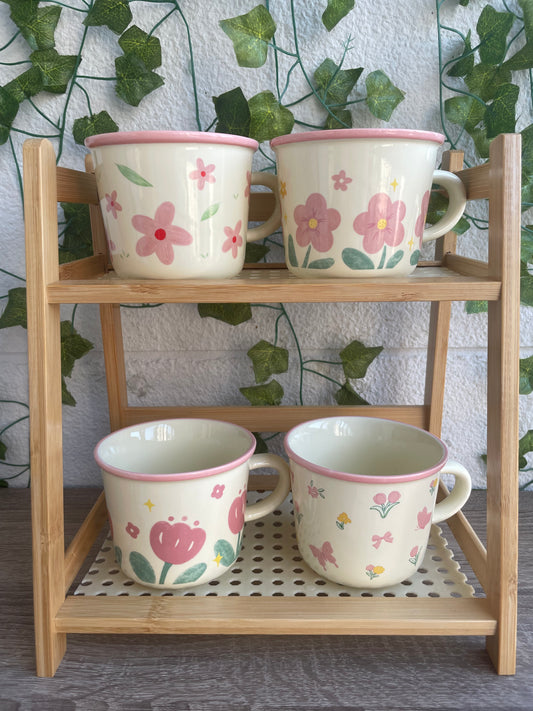 Flower Ceramic Mug