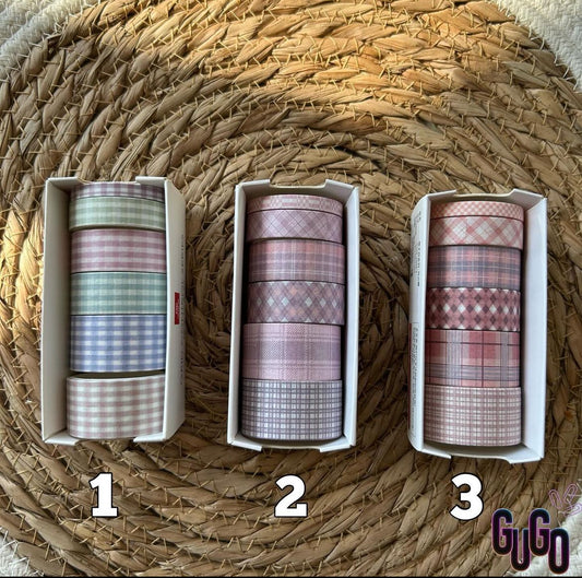 Patterned washitape