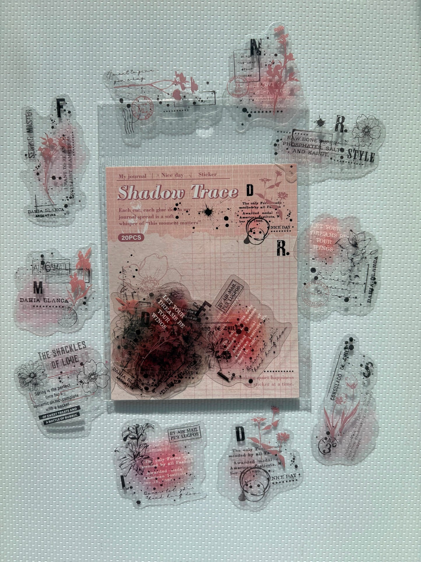 Shadow Trace Stickers