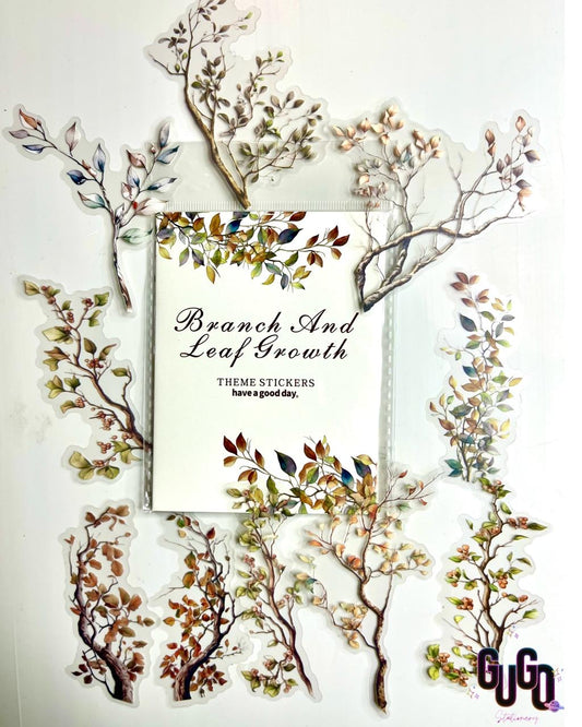 Branch and Leaf Sticker Pack