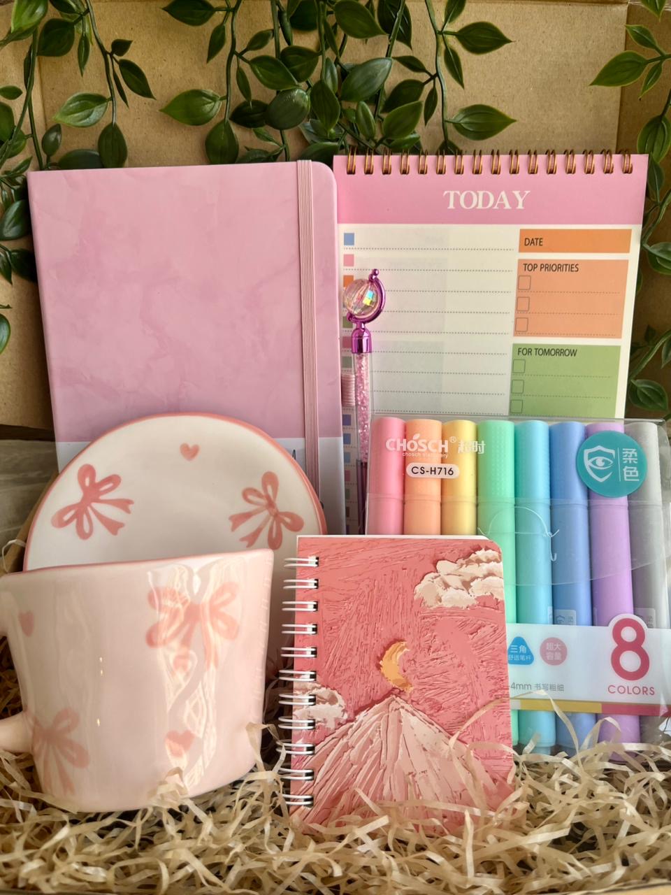 Pink Bow Set