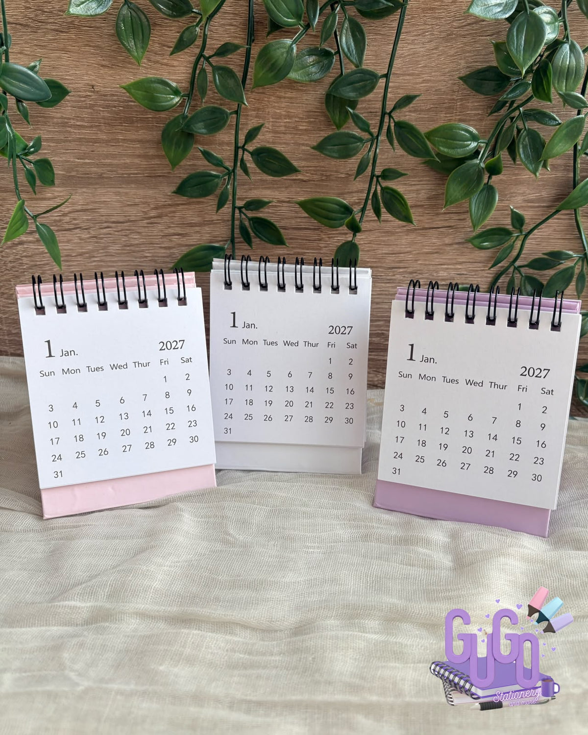 Mini Desk Calendar