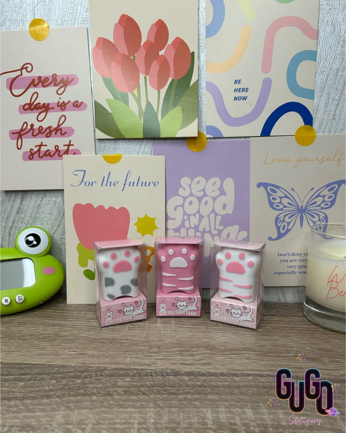 Cat paw corrector tape