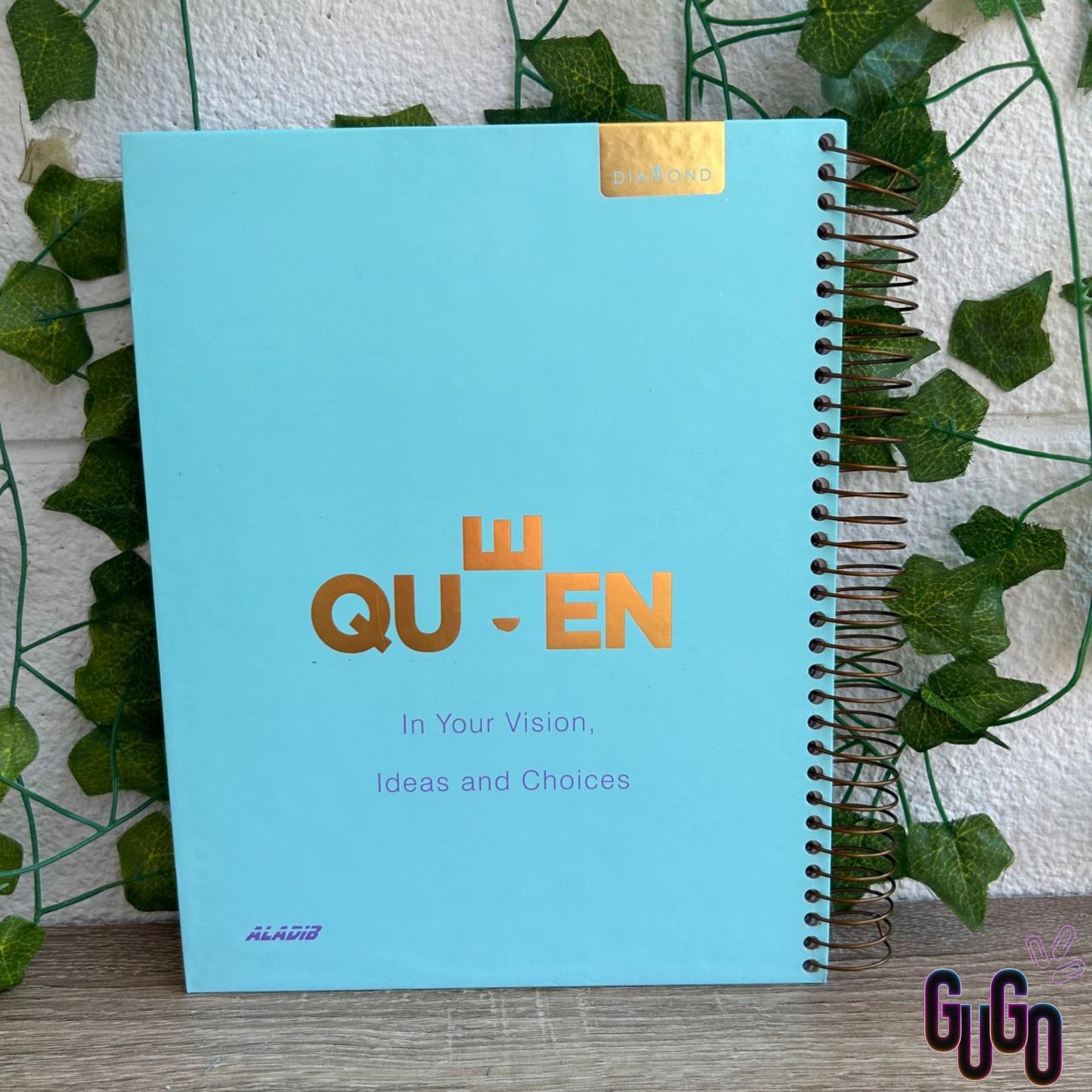 5 subject hard-cover notebook