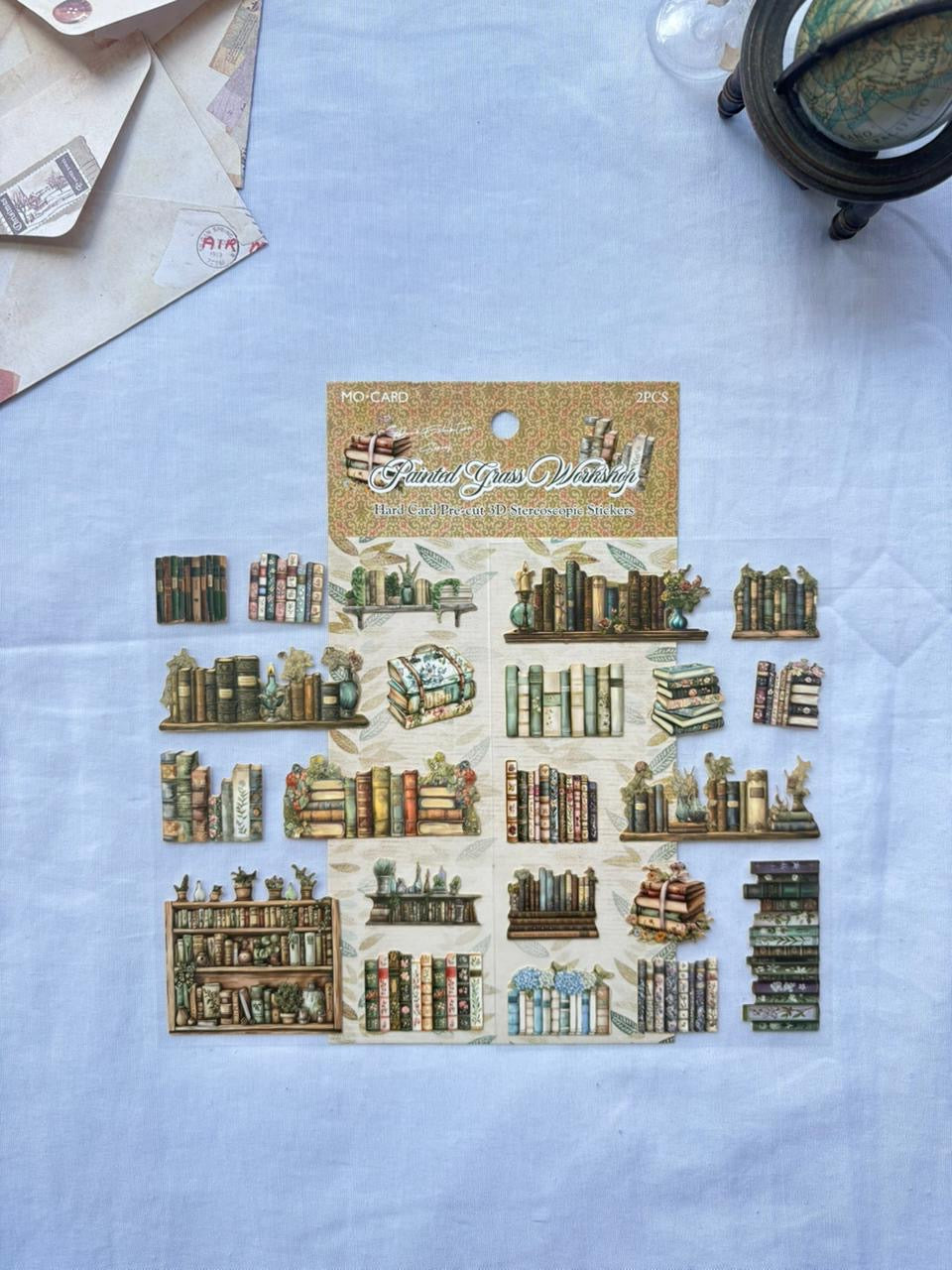 3D Card Book Stickers