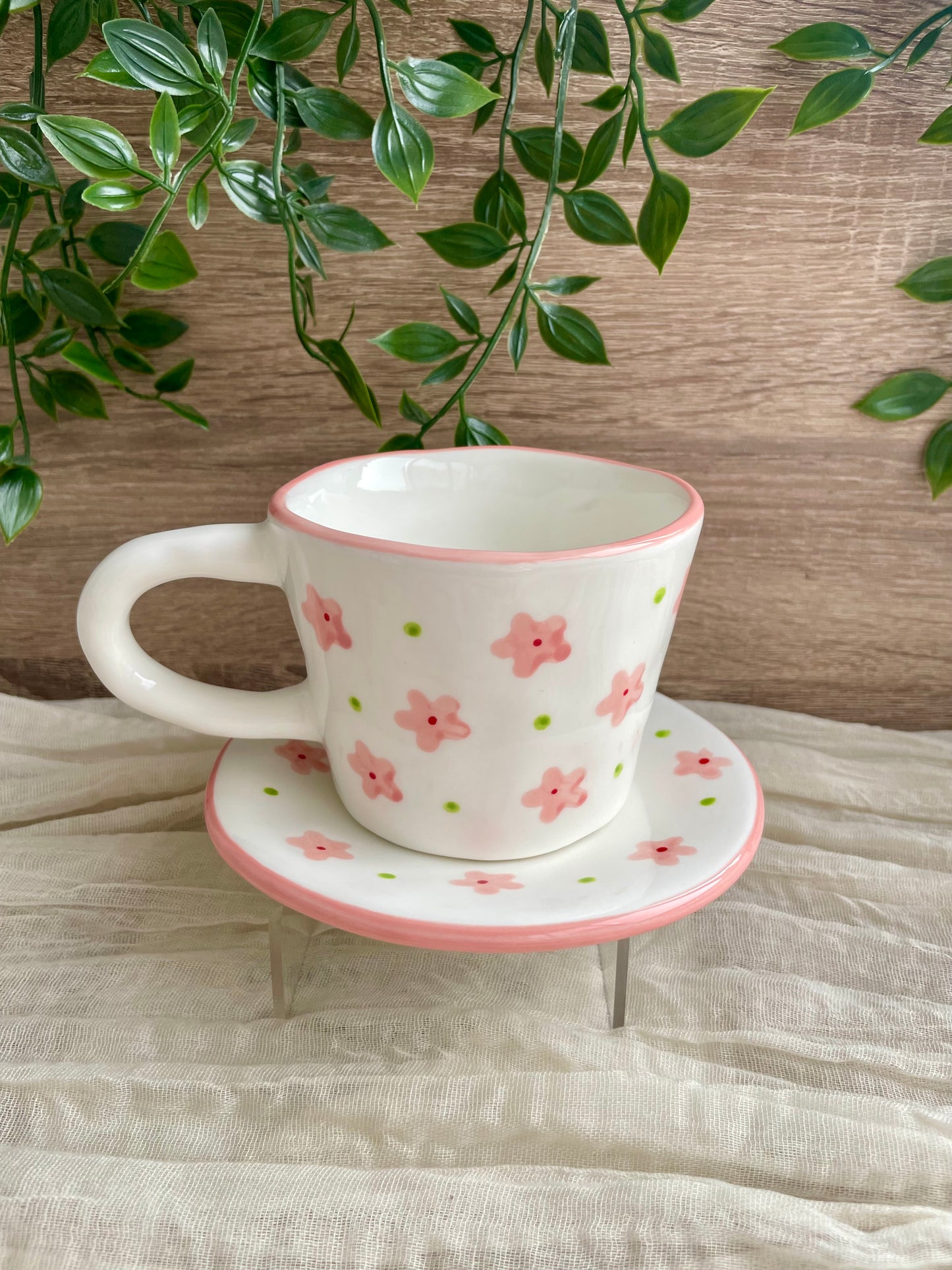 Flowery Mugs
