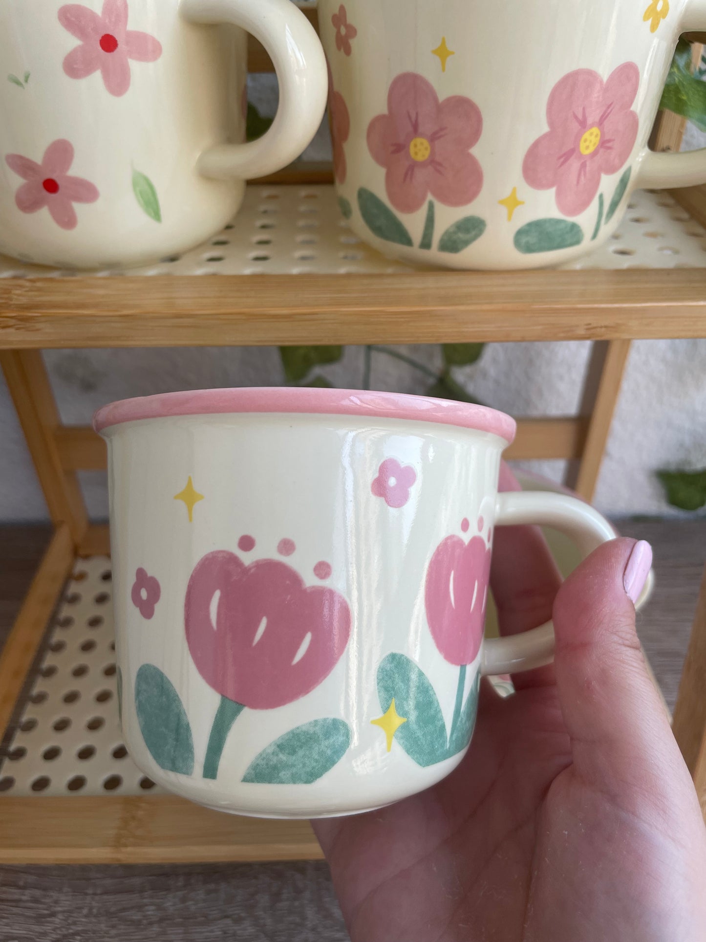 Flower Ceramic Mug