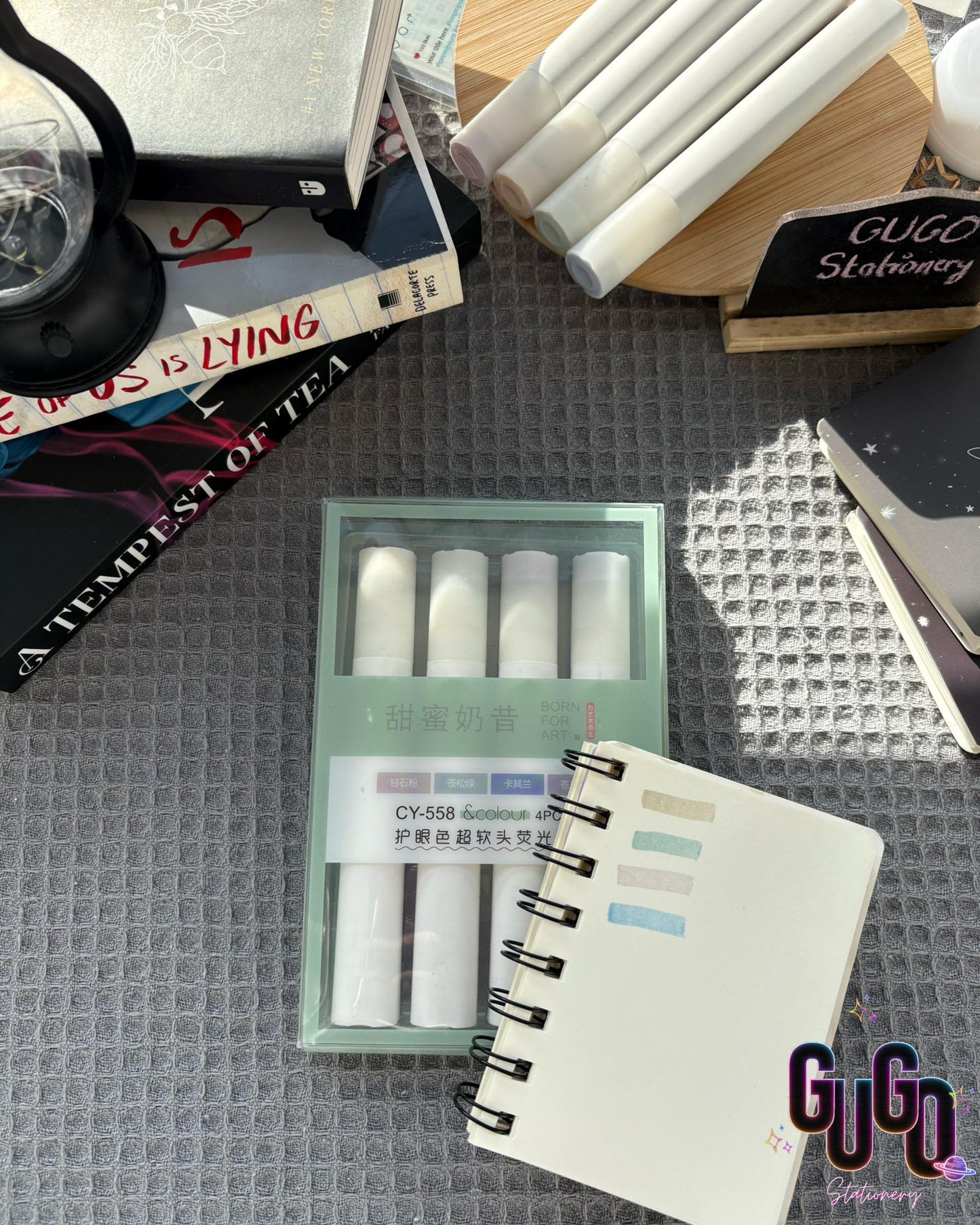 4pcs Set Highlighter