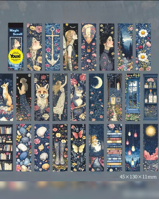 Fantasy scroll booklet