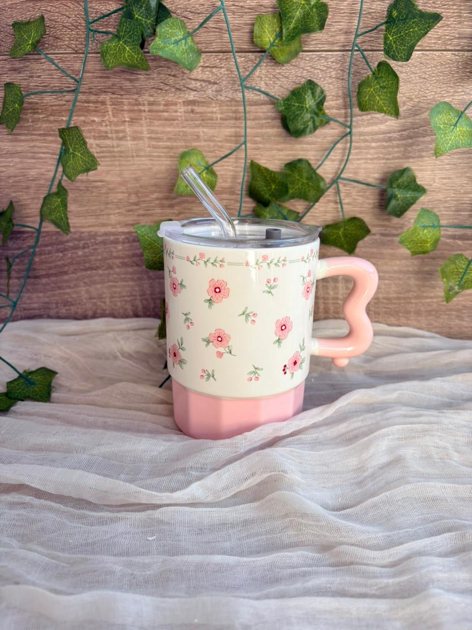 Flower Ceramic Mug