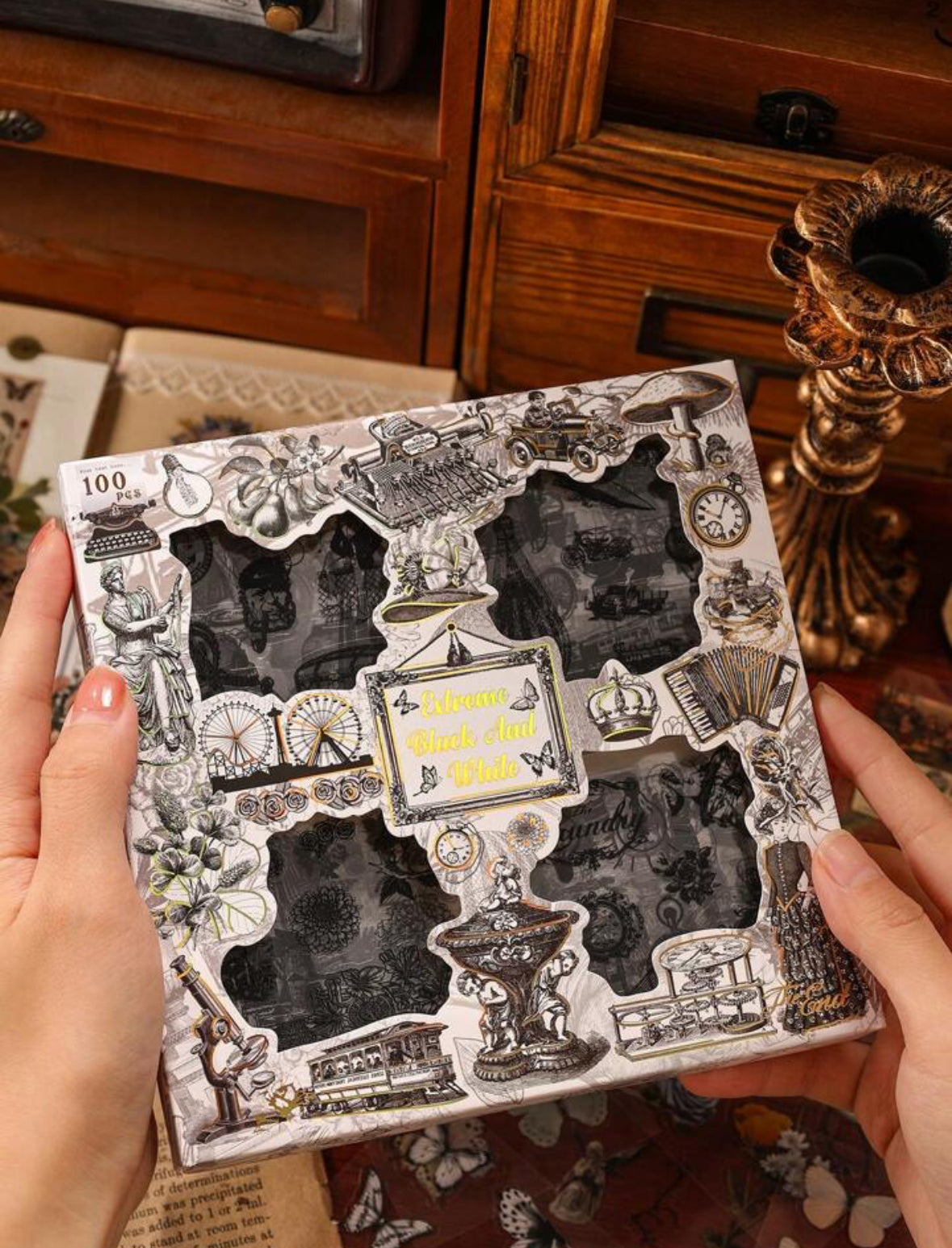 100 sticker sheets